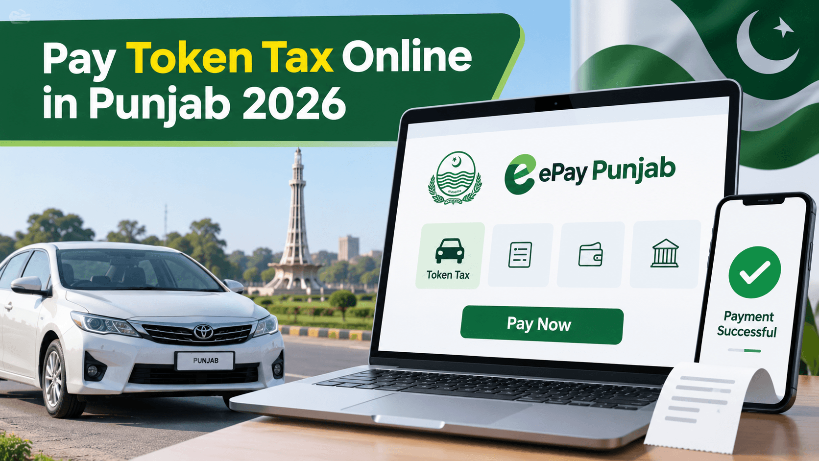 Pay Token Tax Online in Punjab 2026: Official 7-Step Guide
