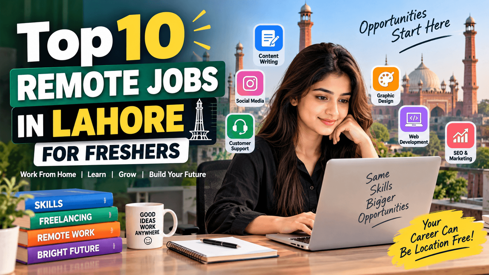 Top 10 Remote Jobs in Lahore for Freshers: Best Opportunities in 2026
