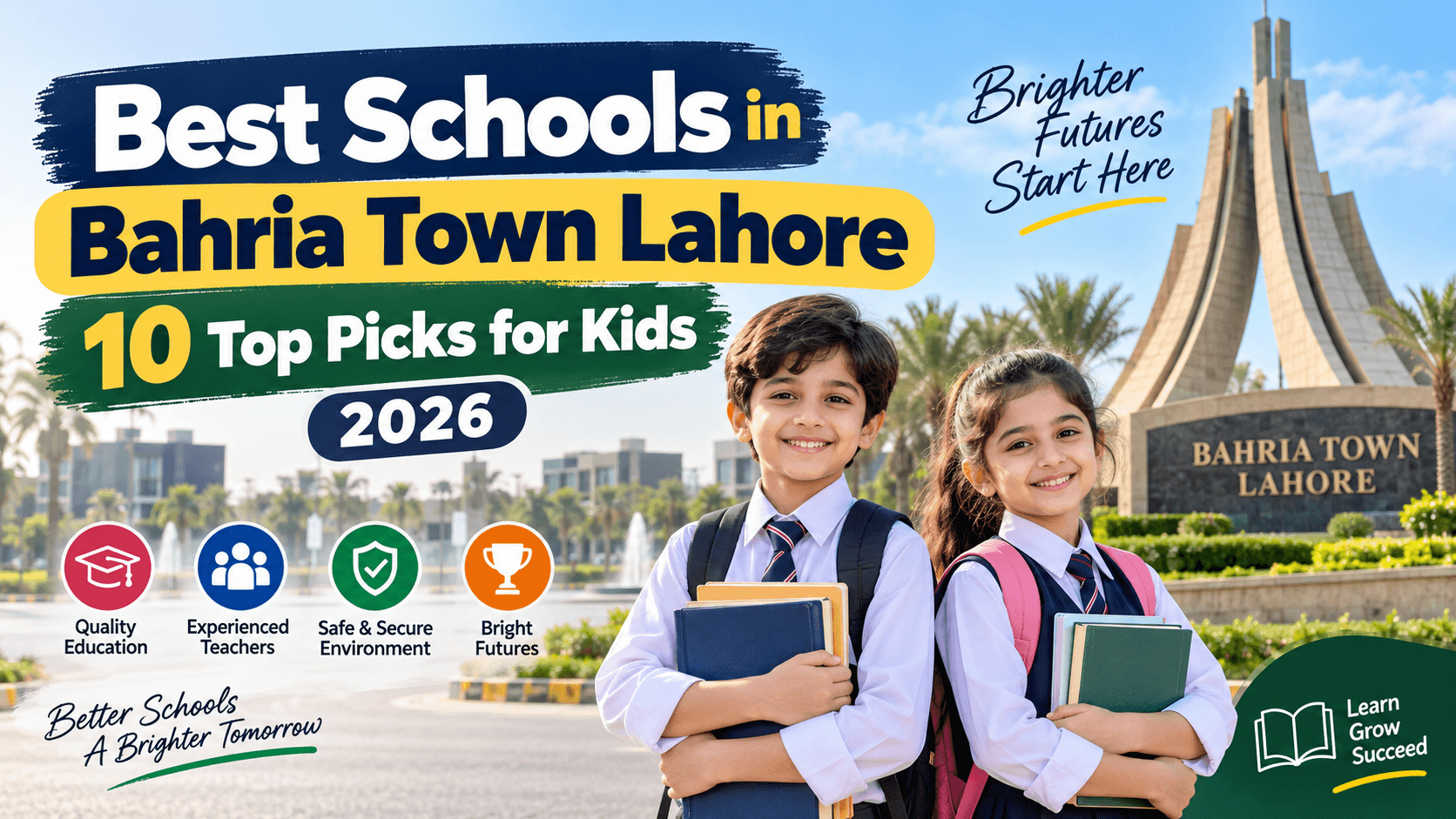 Best Schools in Bahria Town Lahore for Kids 2026