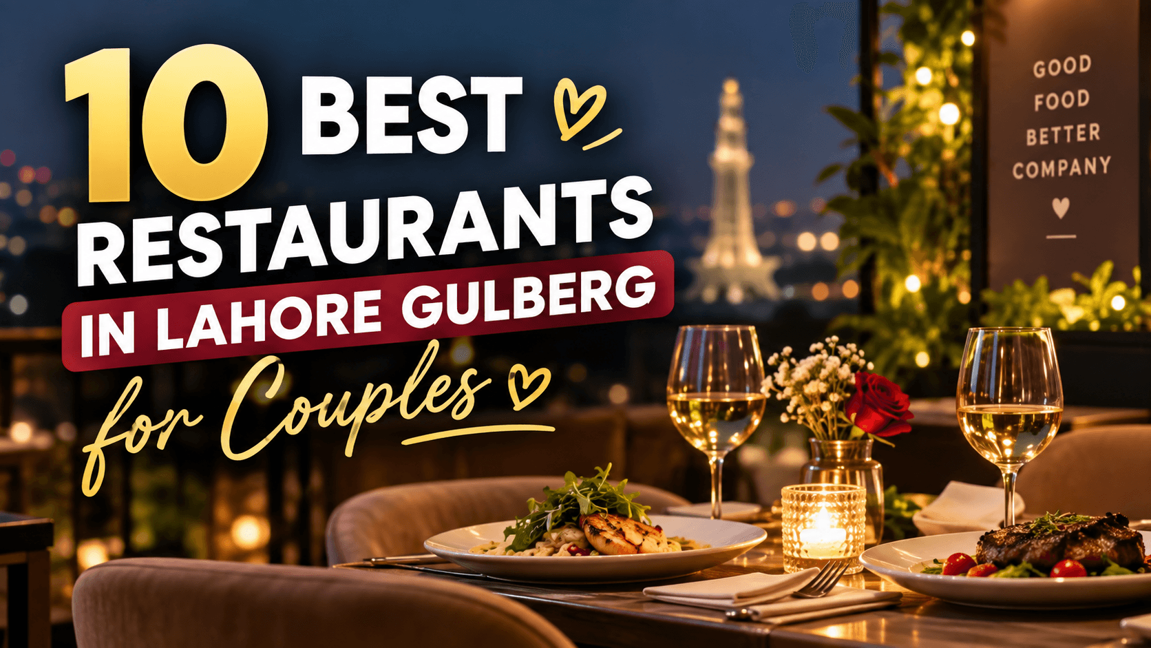 10 Best Restaurants in Lahore Gulberg for Couples