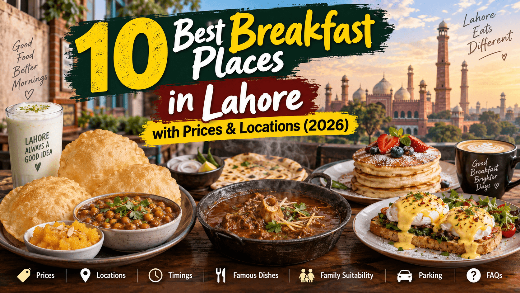 Best Breakfast Places in Lahore with Prices and Locations 2026