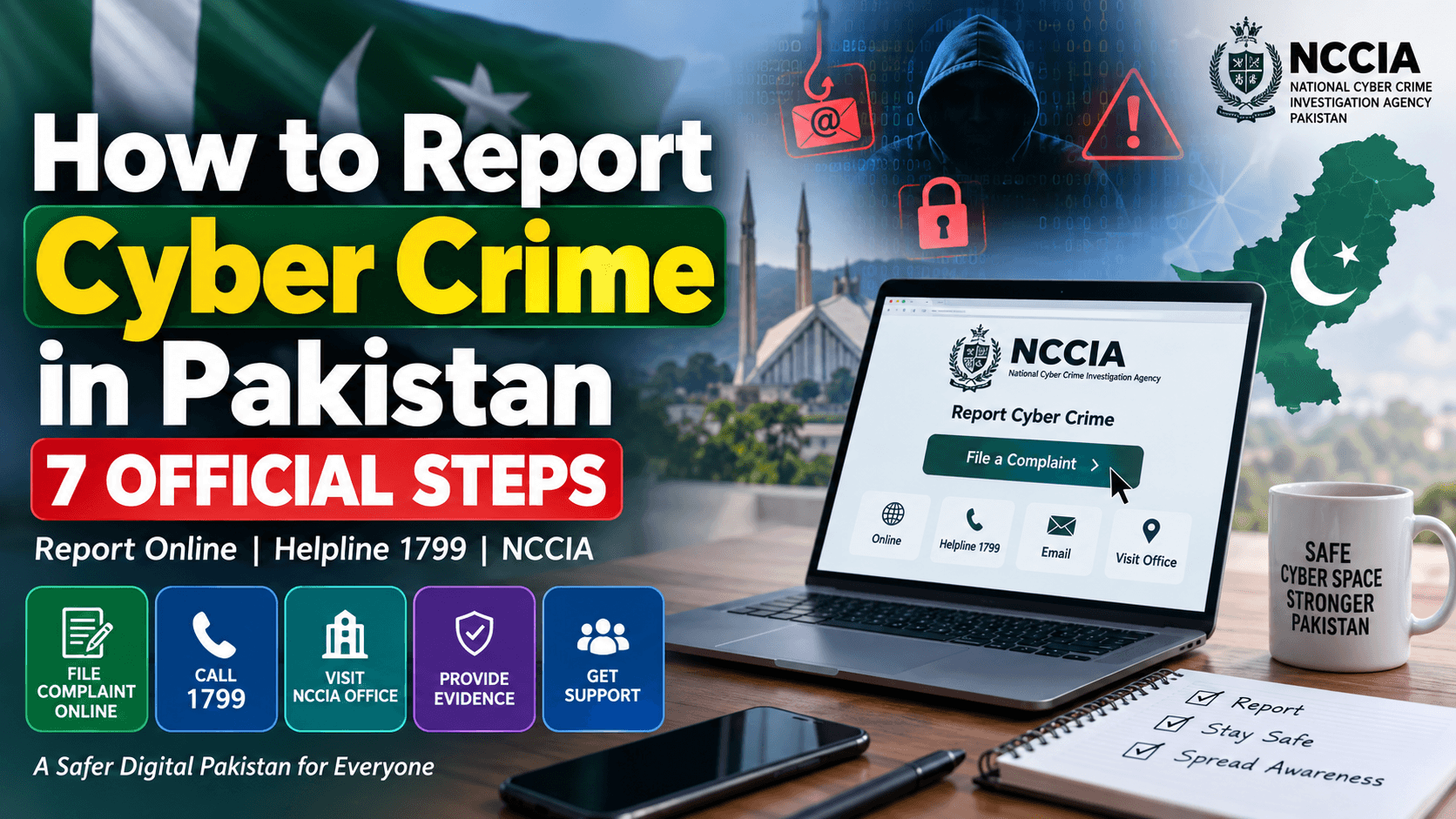 How to Report Cyber Crime in Pakistan: 7 Official Steps
