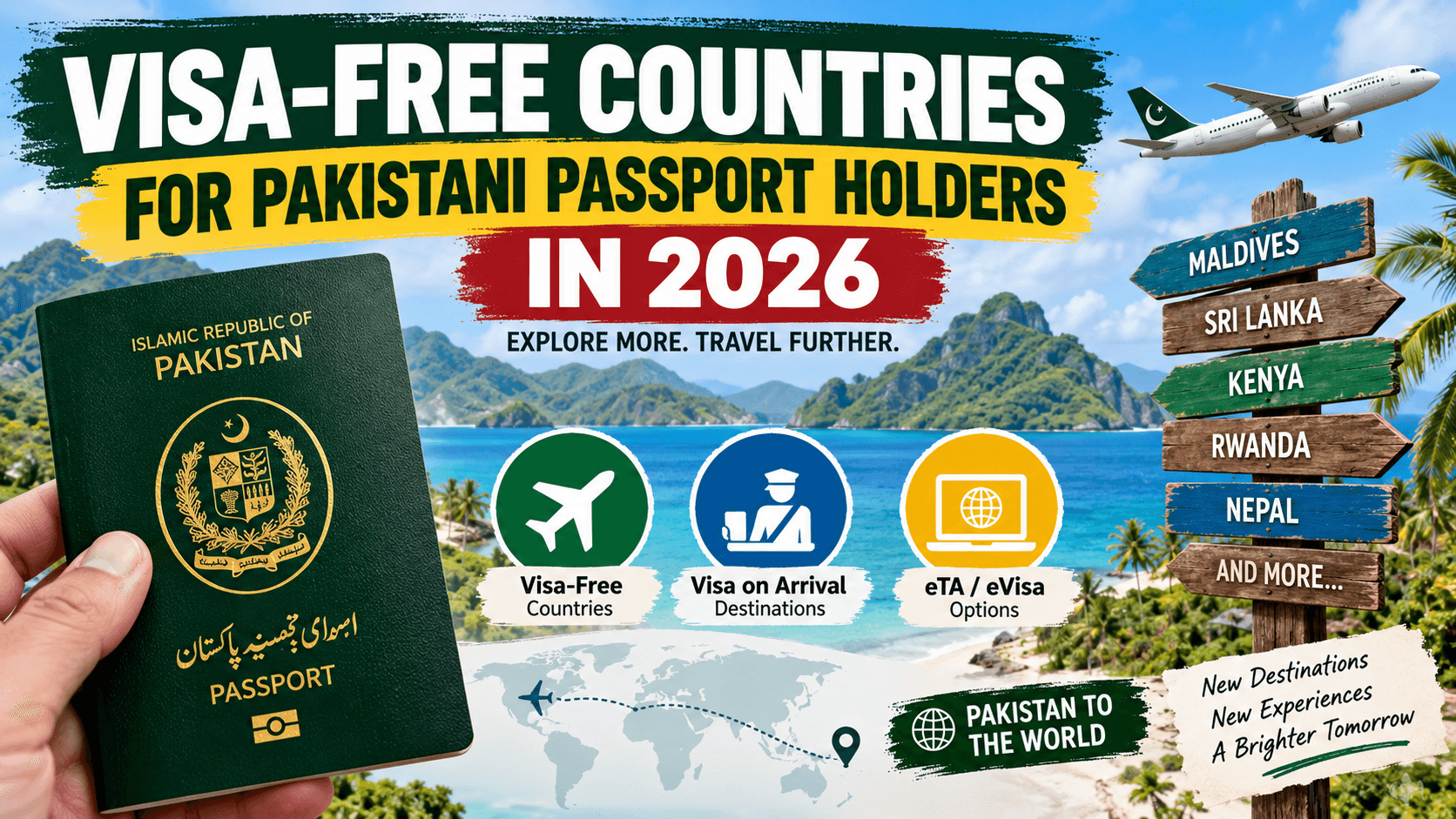 Visa-Free Countries for Pakistani Passport Holders in 2026: Confirmed List