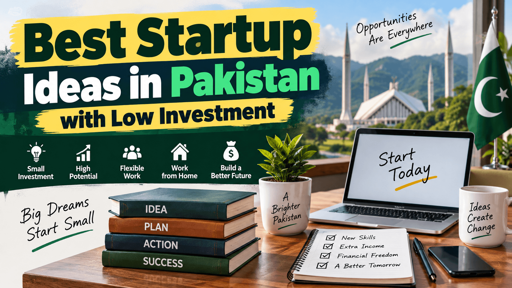 Best Startup Ideas in Pakistan wi12th Low Investment