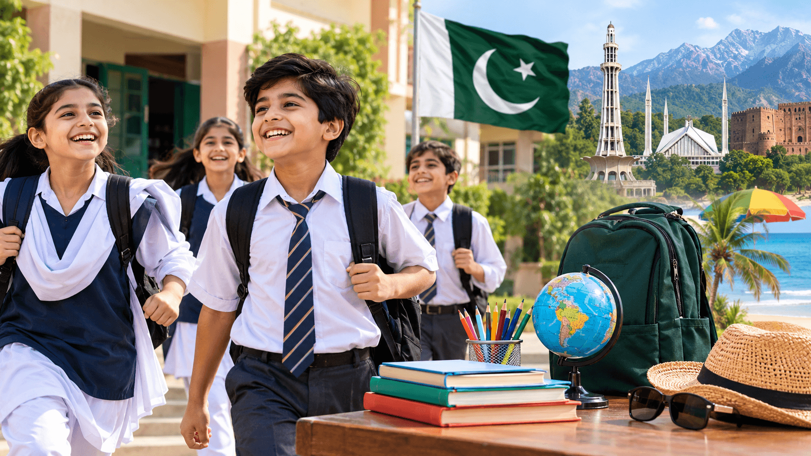 Pakistan School Holidays 2026: 4 Provinces Official Update