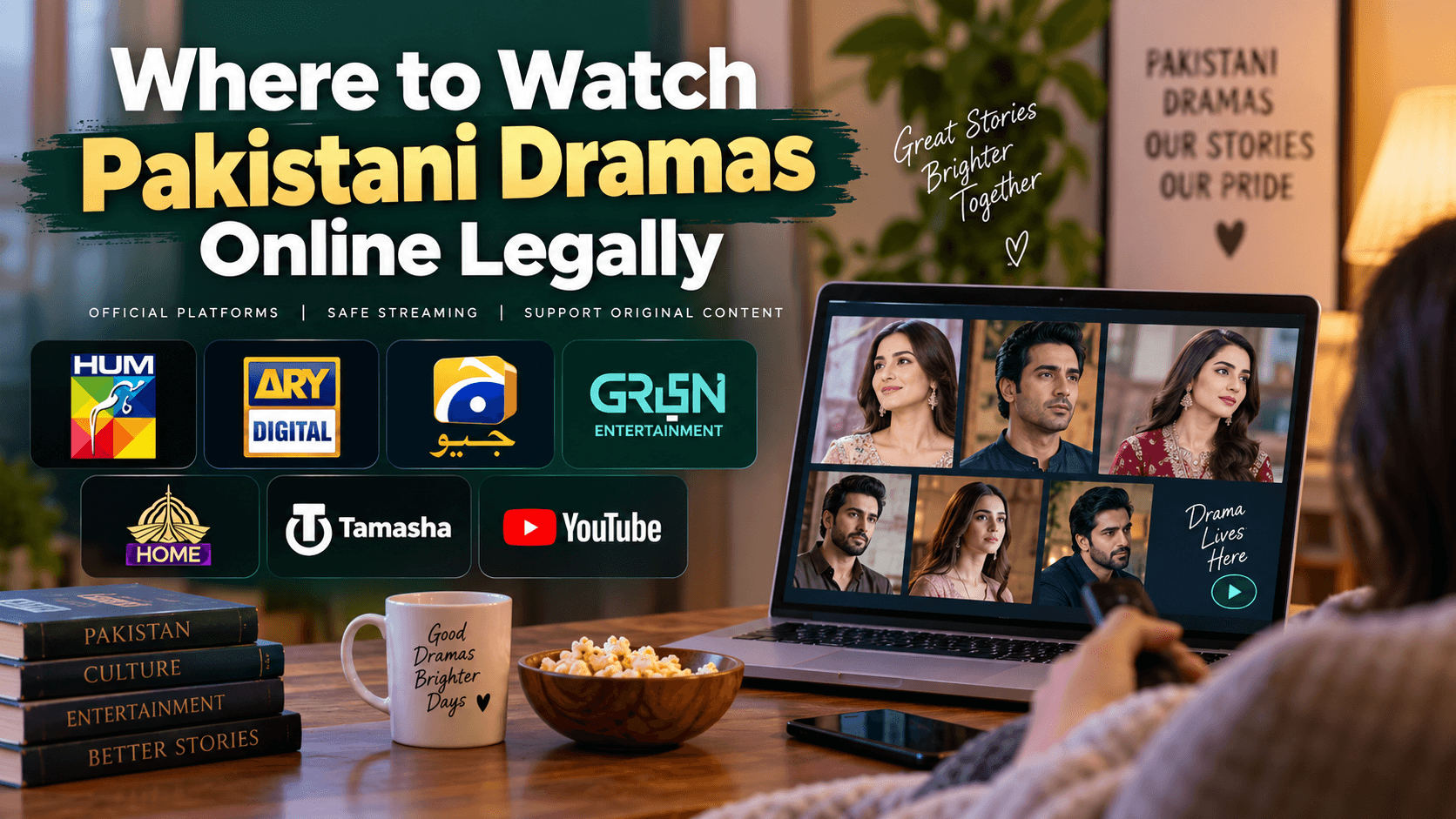 Where to Watch Pakistani Dramas Online Legally on official streaming platforms