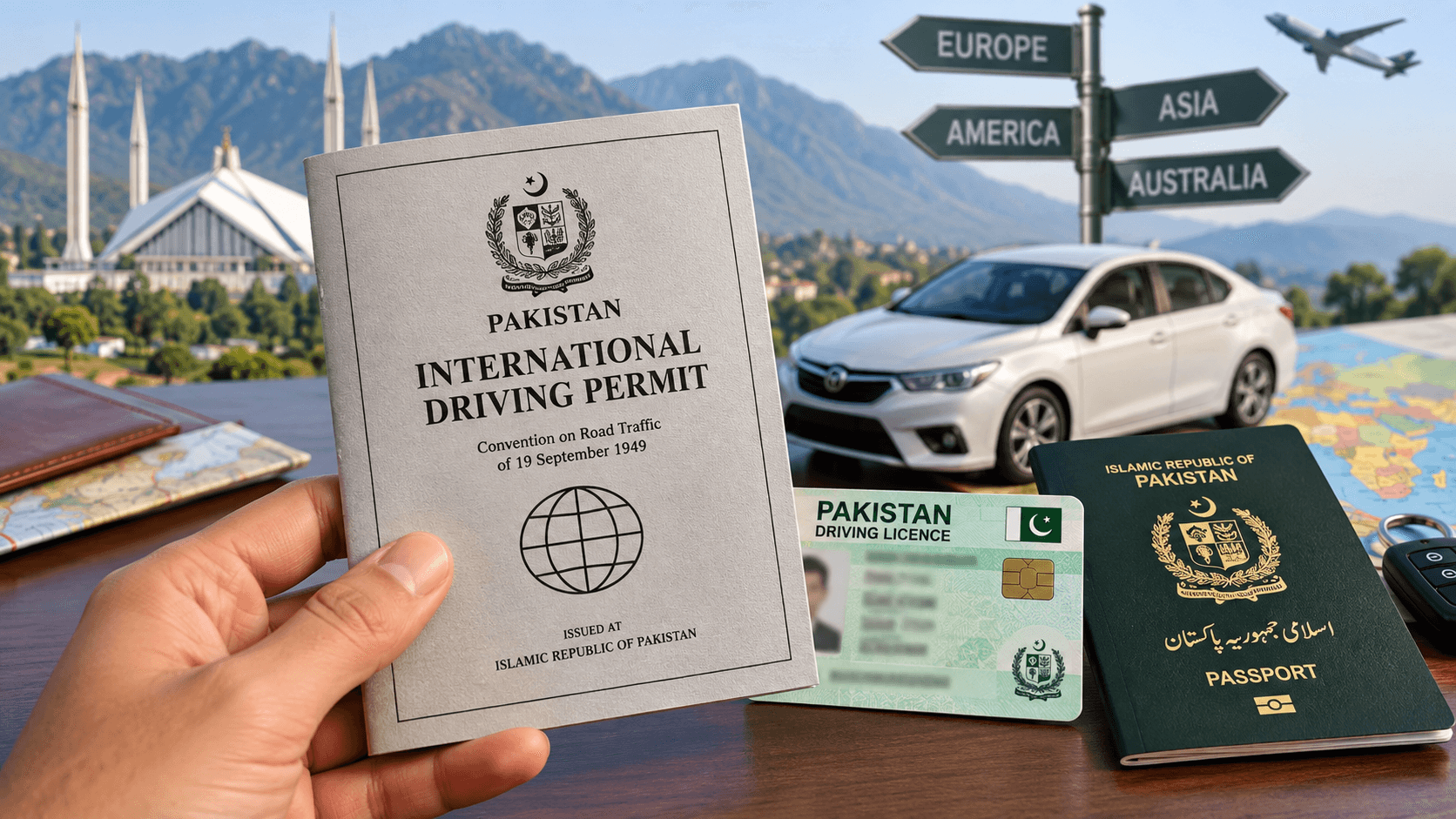 International Driving Permit in Pakistan application process