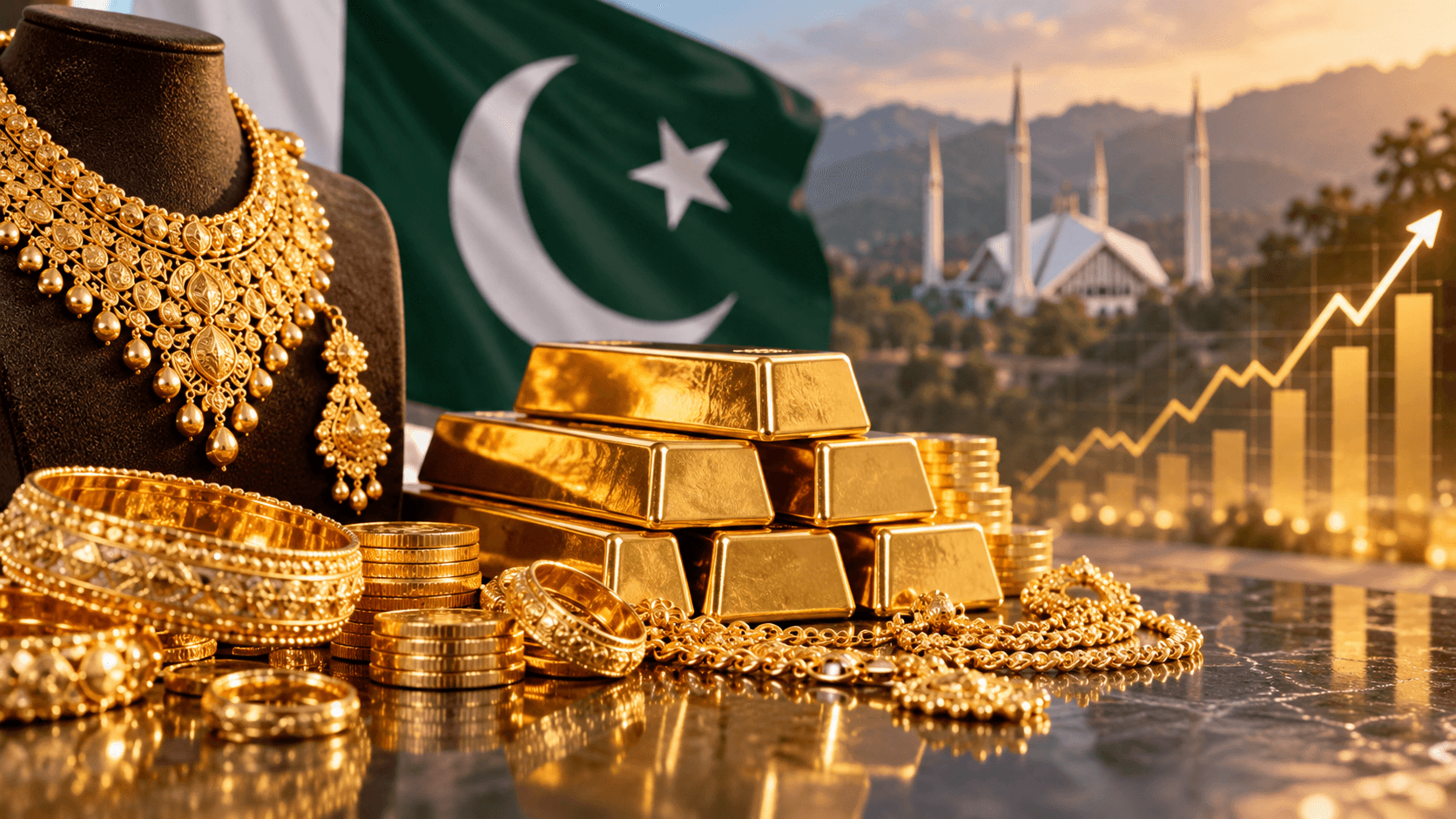 24K gold price Pakistan today latest gold rate