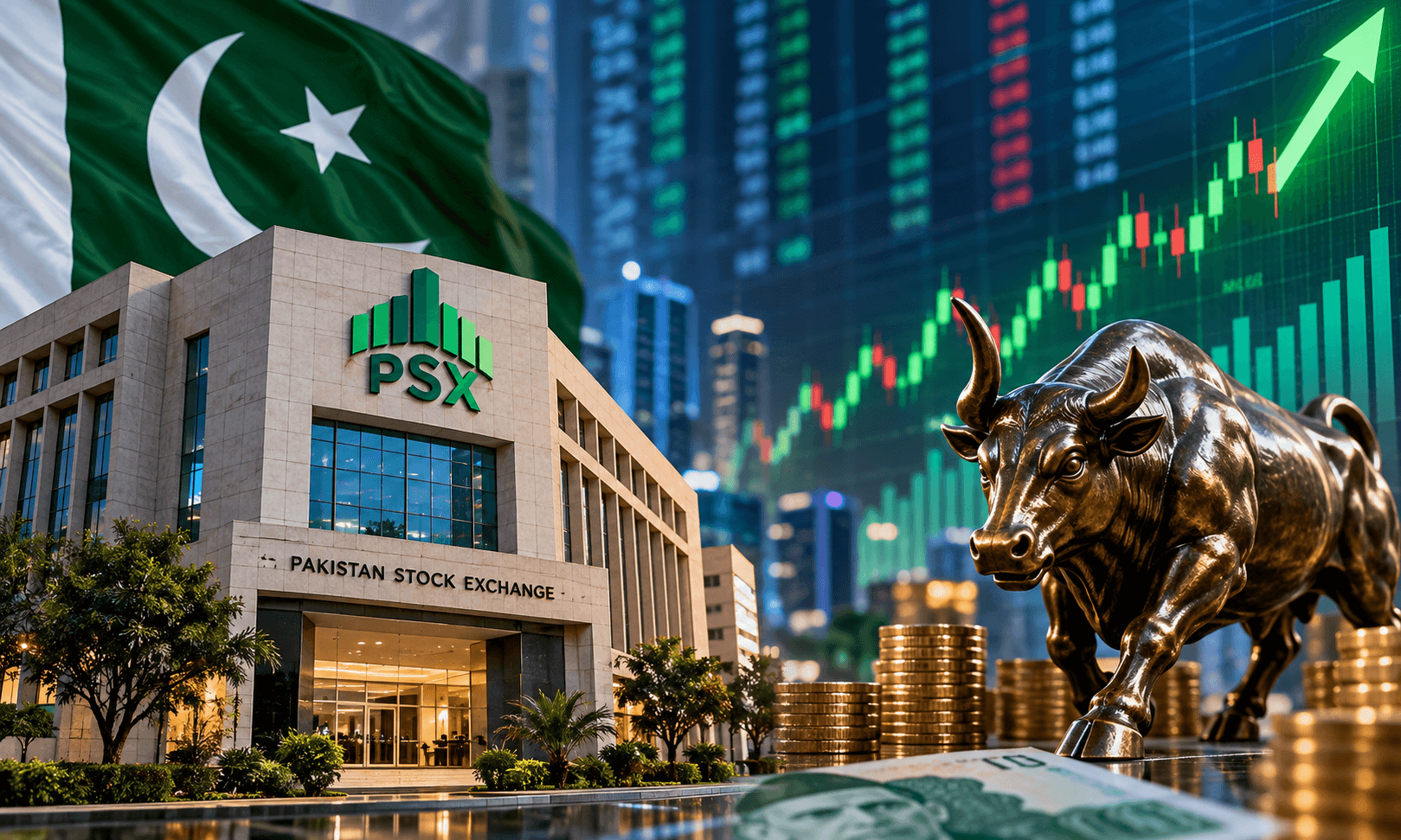PSX Today – KSE-100 Index Latest Update & Market Summary