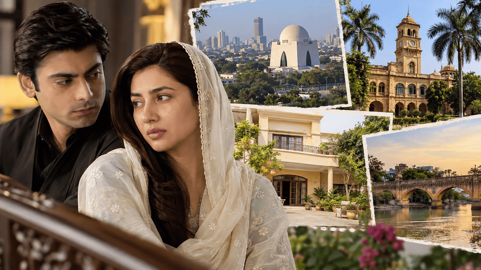 Humsafar filming locations featuring Ashar and Khirad in the Pakistani drama starring Fawad Khan and Mahira Khan