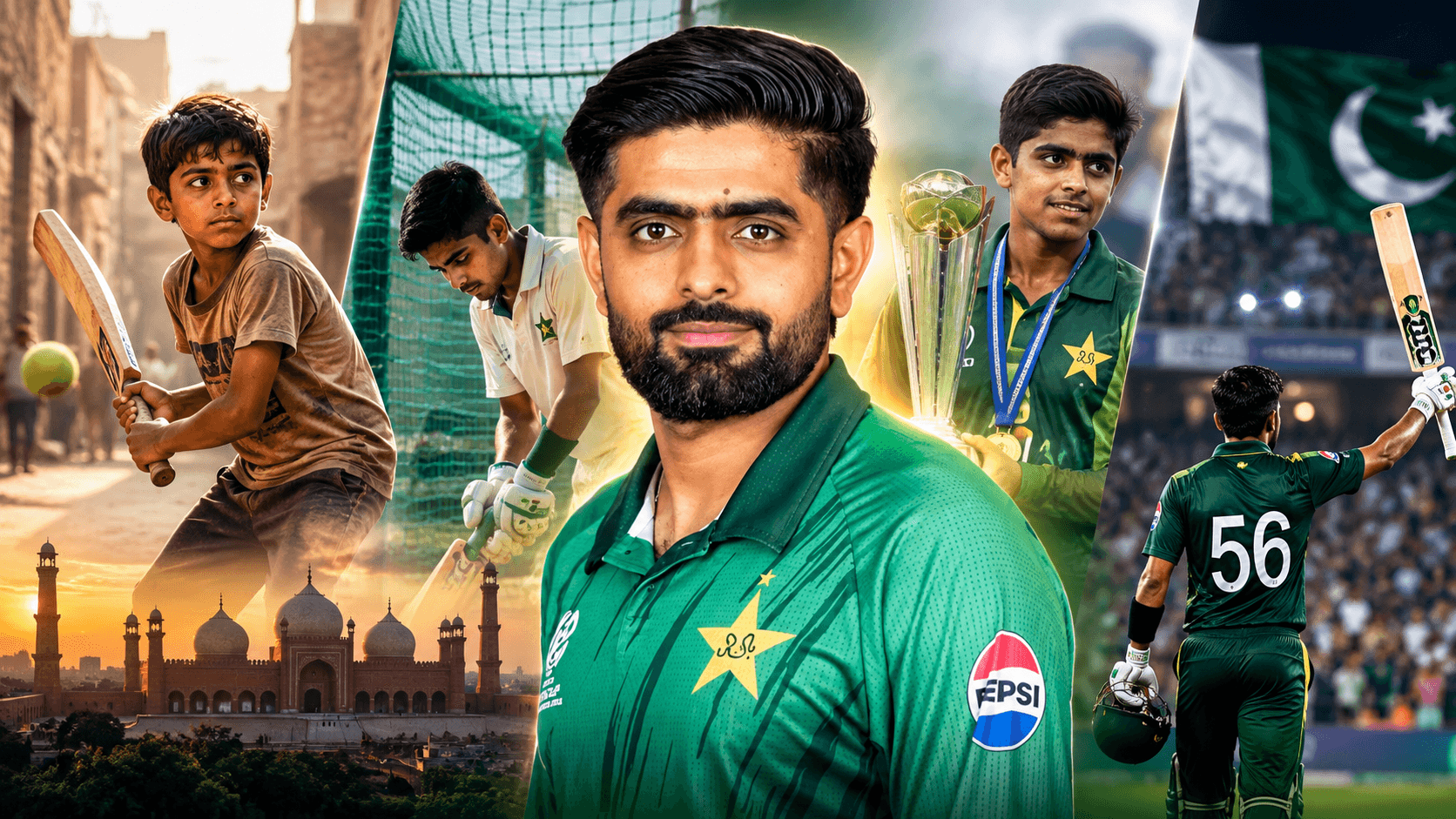 Babar Azam's Early Cricket Career: From Lahore Streets to International Cricket