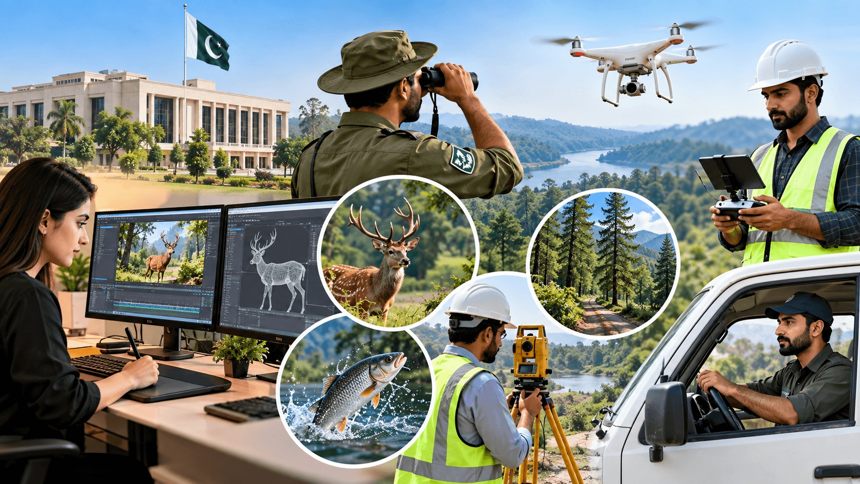 Forestry, Wildlife and Fisheries Department Jobs 2026: 5 Vacancies With Salaries Up to Rs. 350,000