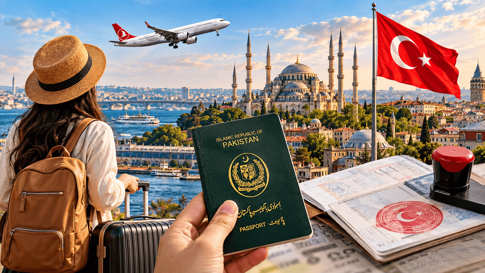 Turkey tourist visa from Pakistan application process for fresh passport holders