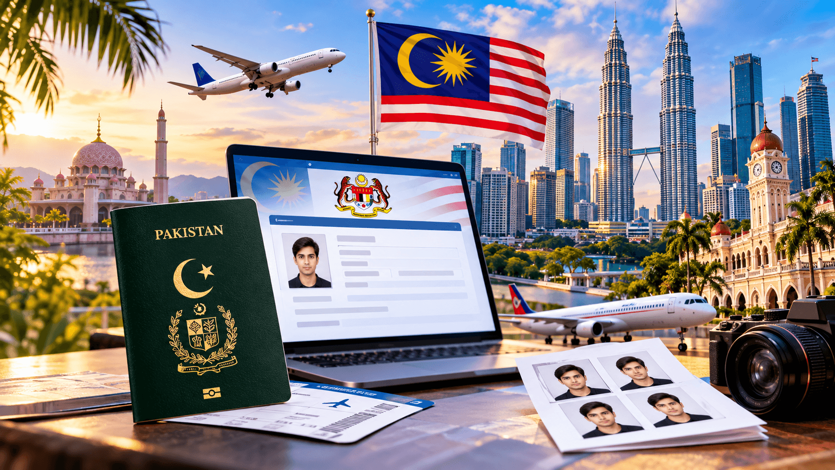 Malaysia eVisa from Pakistan documents and photo requirements