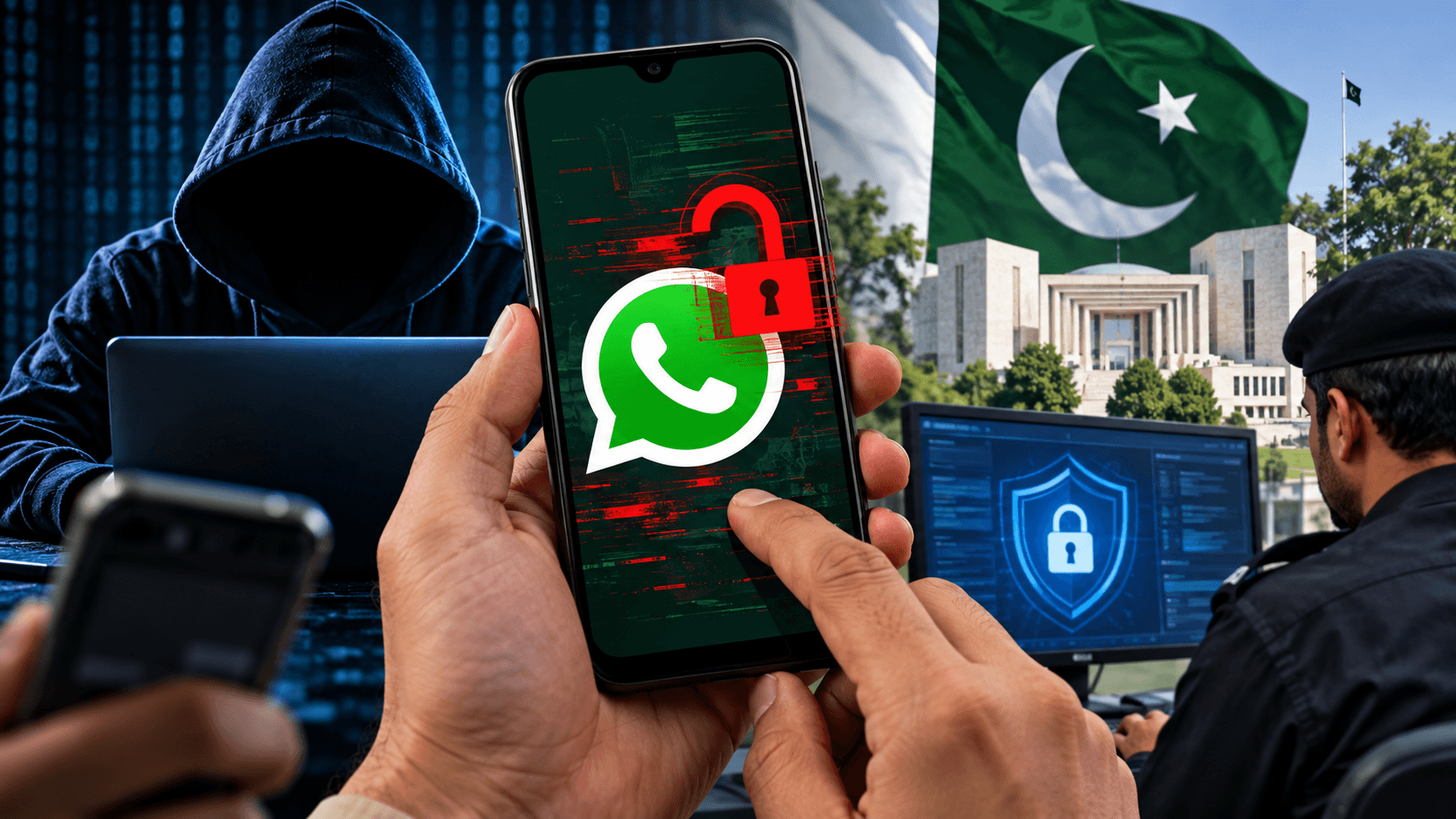 WhatsApp Account Hacking report process in Pakistan