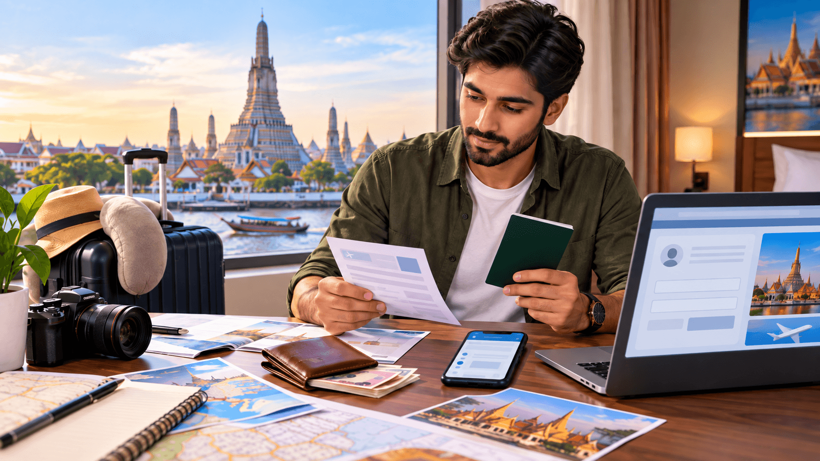 Thailand tourist visa from Pakistan with low bank balance