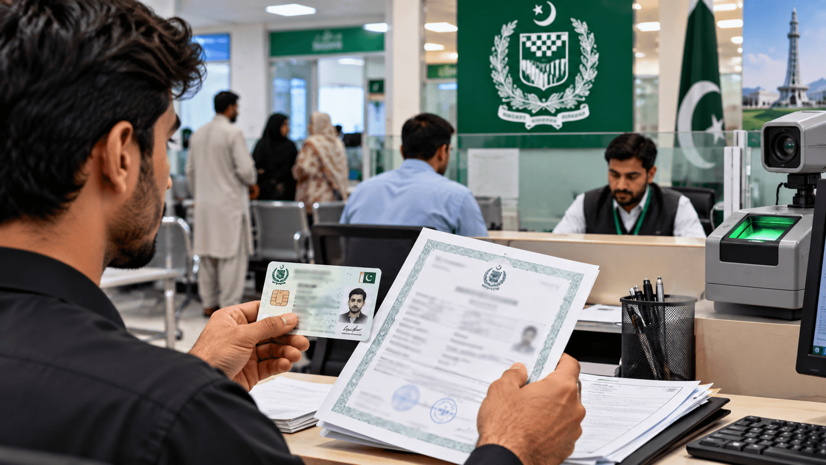 Father’s name correction on CNIC in Pakistan through NADRA
