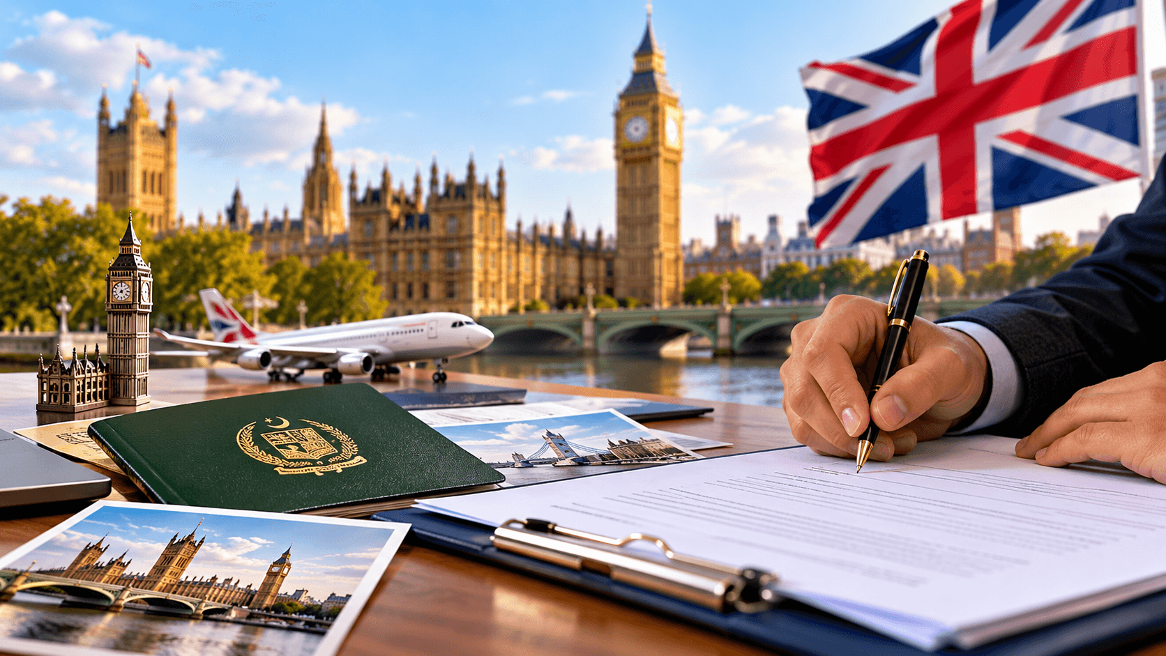 UK visit visa sponsor letter from Pakistan