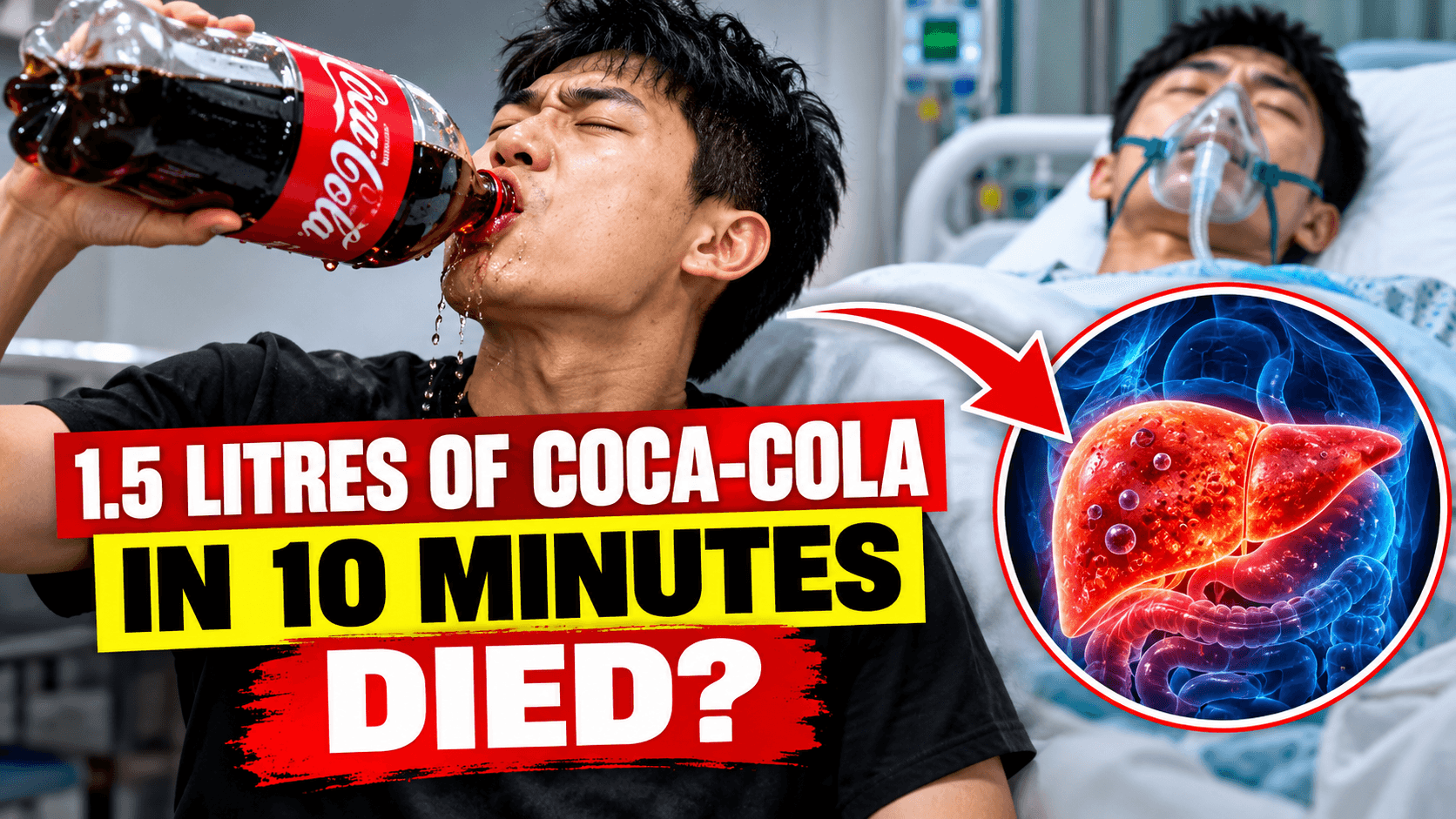 Chinese man Coca-Cola case involving rapid consumption of 1.5 litres of soft drink