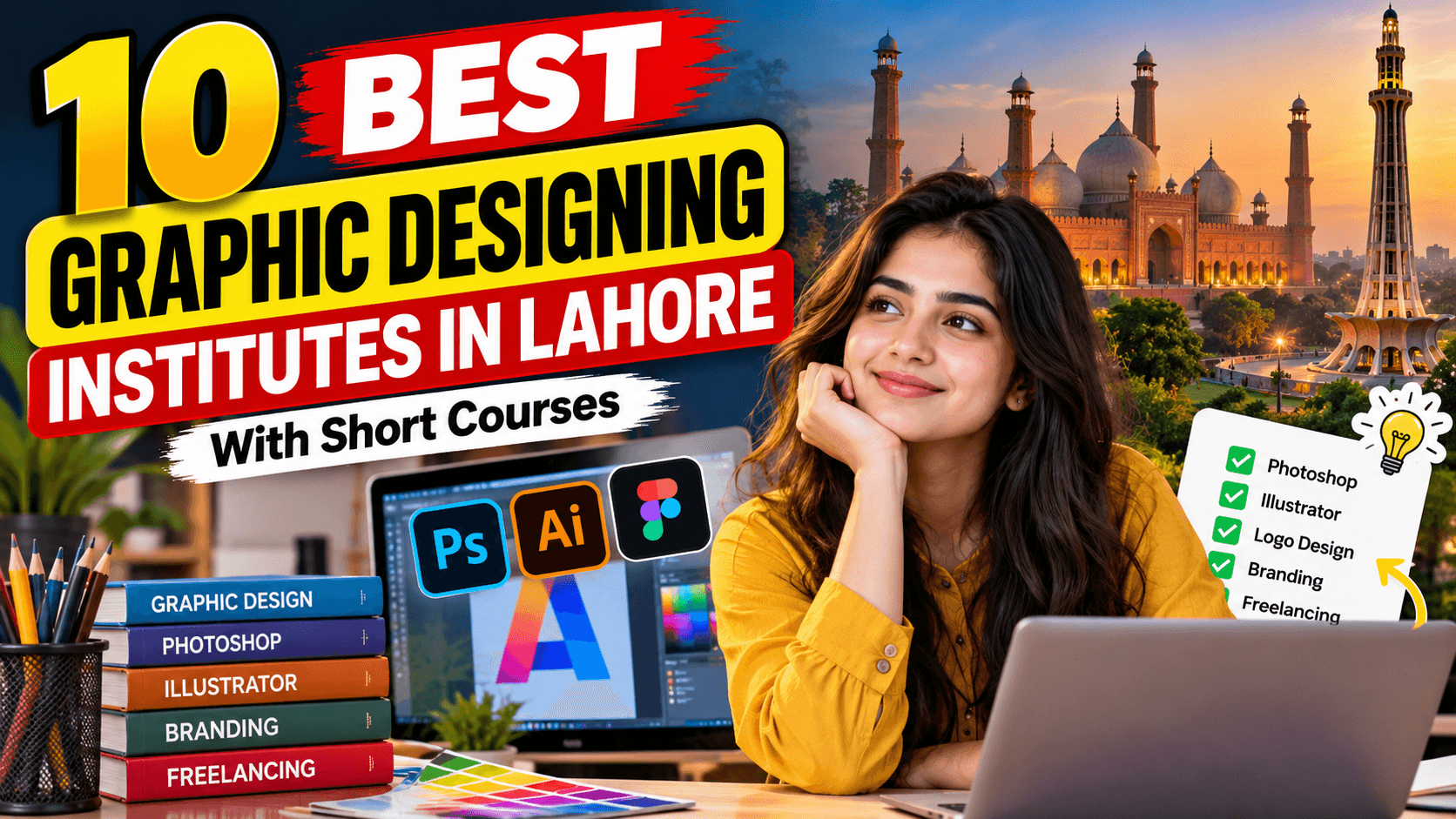 10 best graphic designing institutes in Lahore offering short courses
