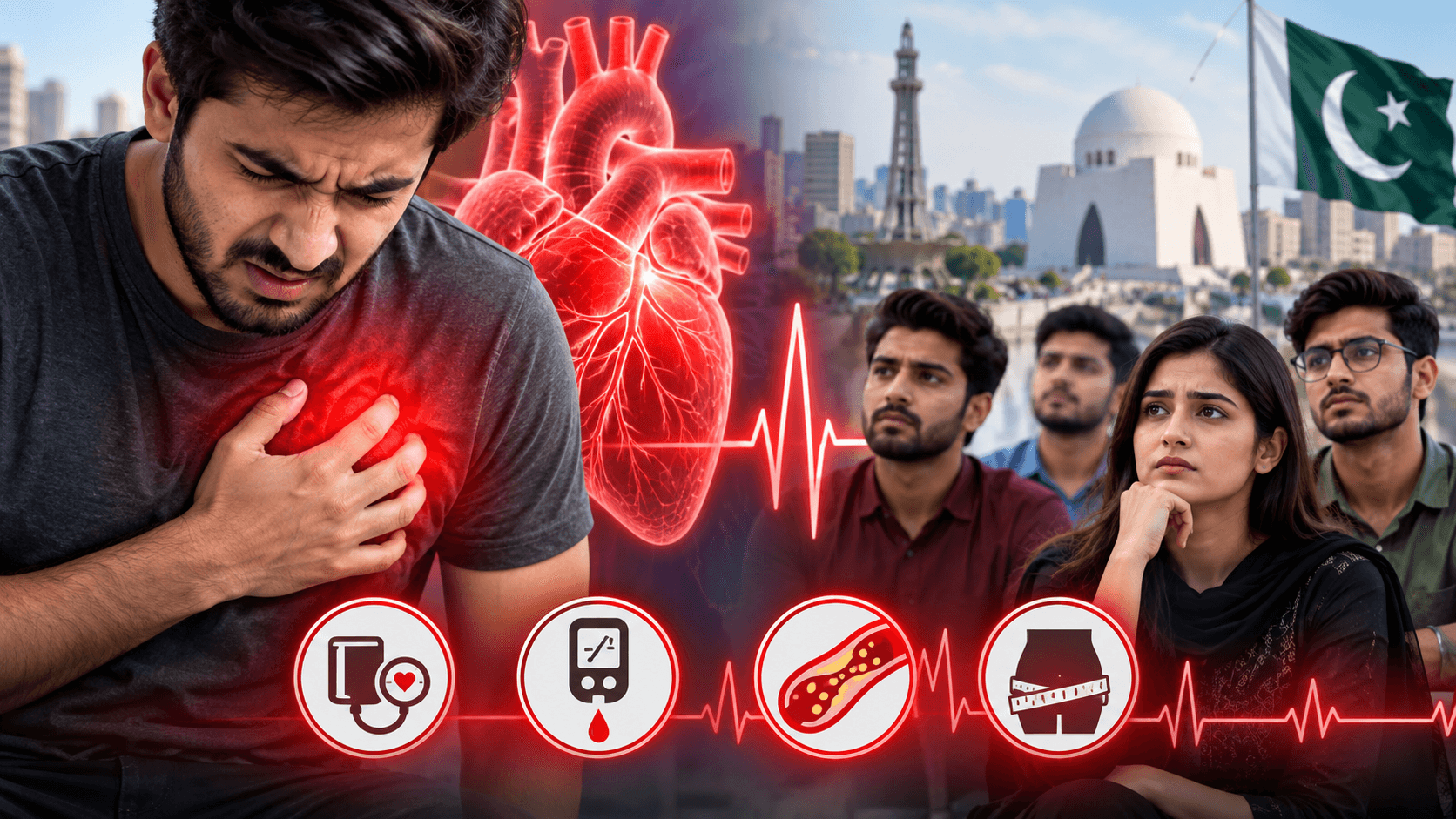 Heart disease risk among young Pakistanis highlighted in nationwide Pak Sehat Study
