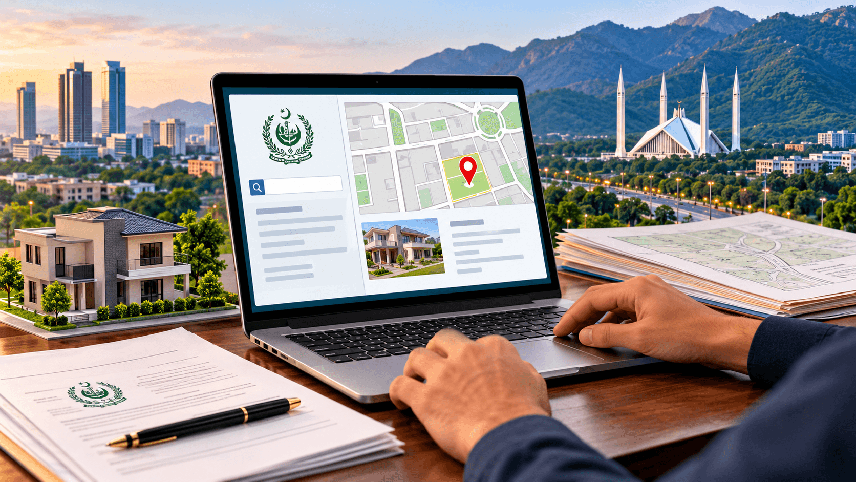 How to check Islamabad property records online in 2026 using CDA property verification services