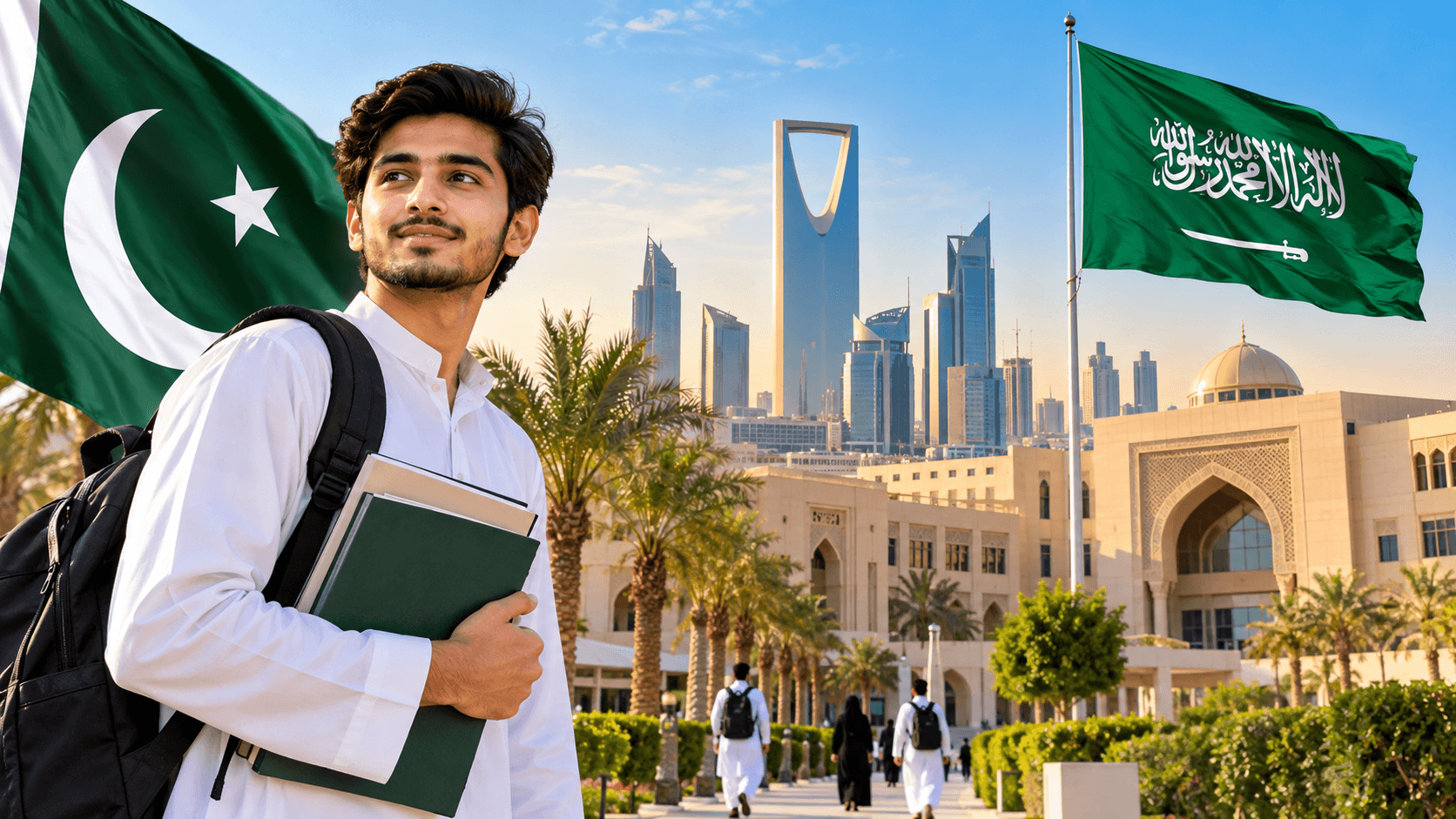 Saudi Arabia fully funded scholarships for Pakistani students 2026-27