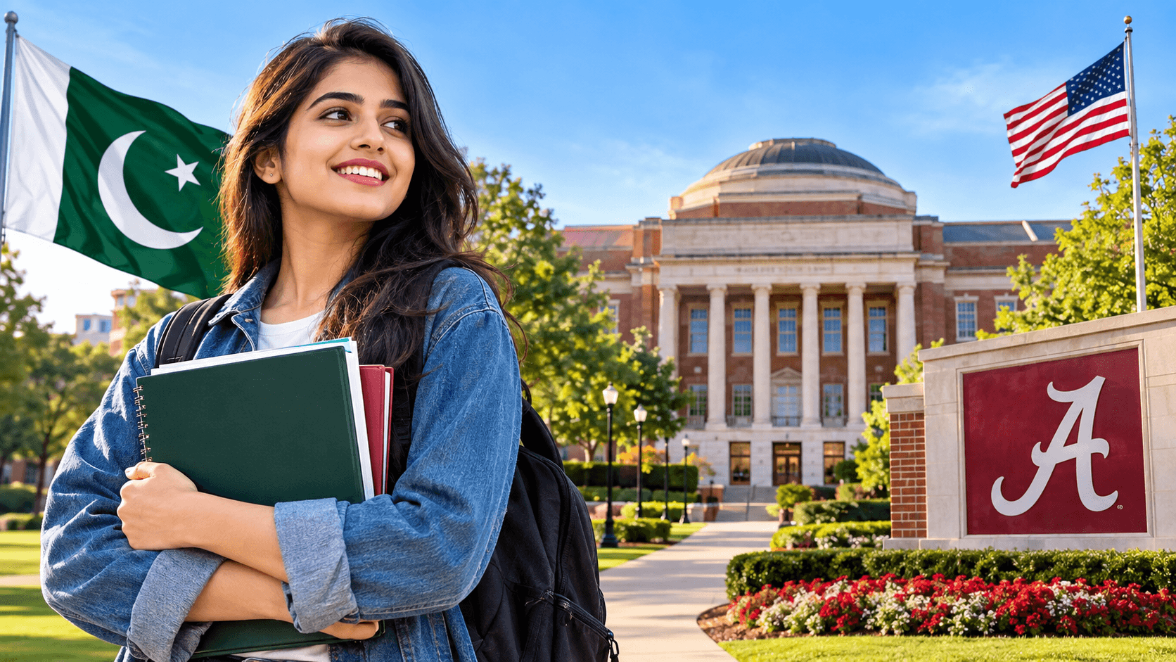 University of Alabama Scholarship 2027 for Pakistani students offering tuition support and up to $19,000 annually