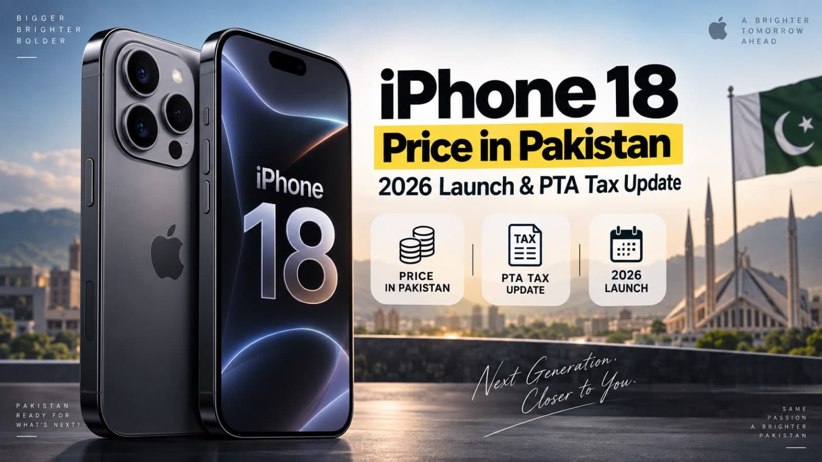 iPhone 18 Price in Pakistan, PTA Tax & Launch: 2026 Update