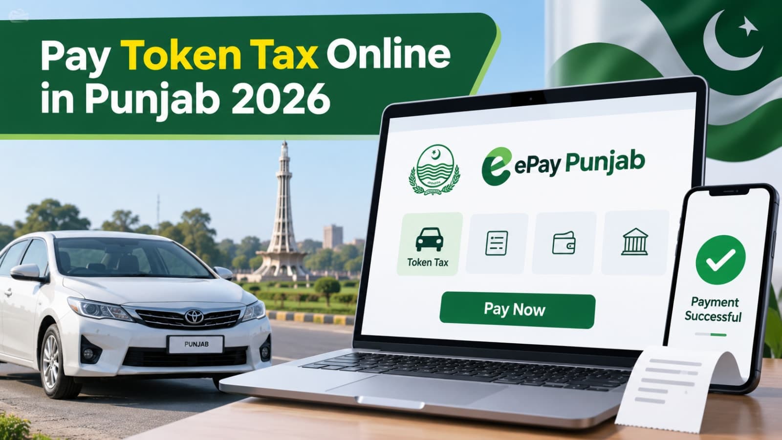 Pay Token Tax Online in Punjab 2026: Official 7-Step Guide