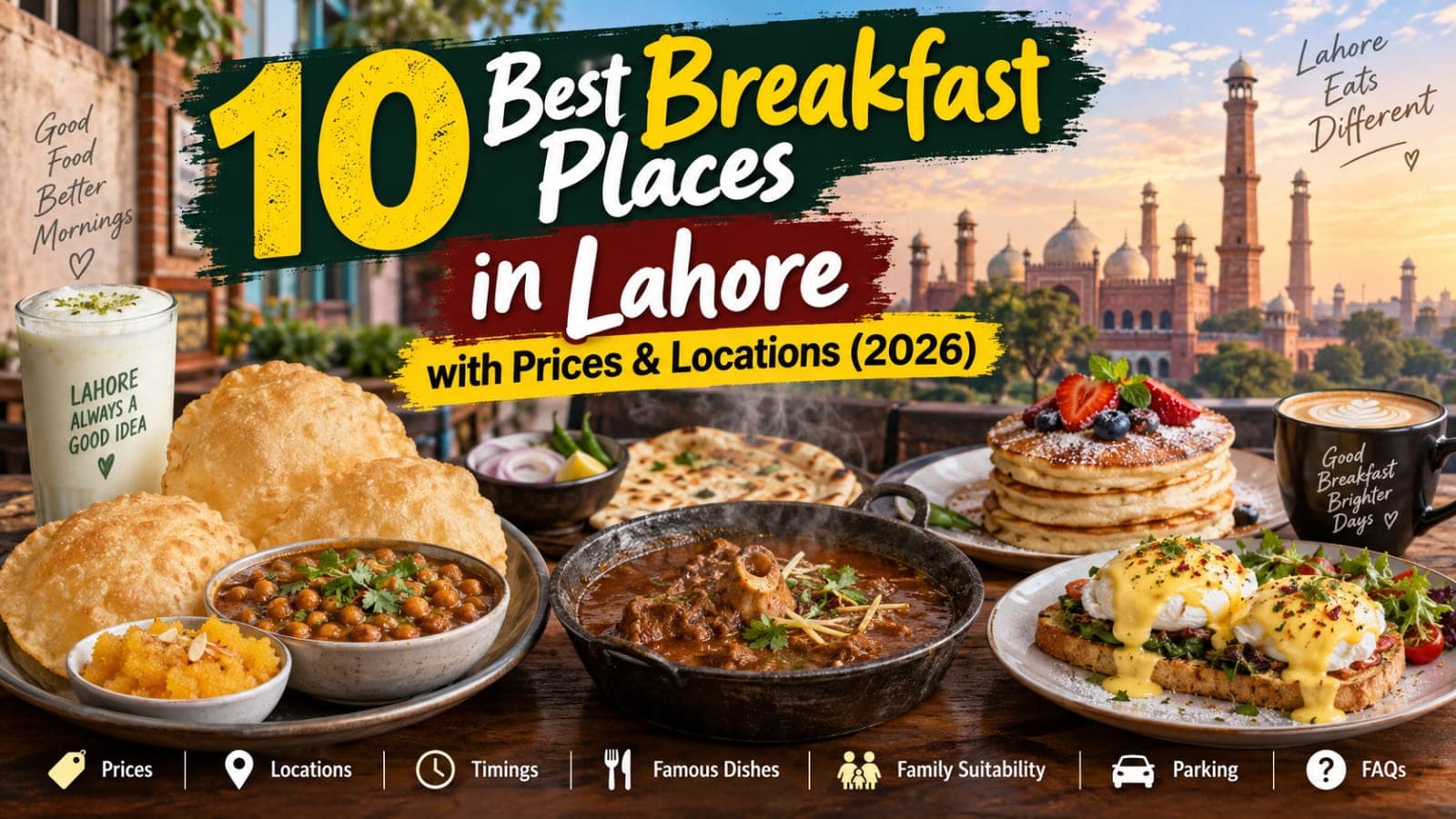 Best Breakfast Places in Lahore with Prices and Locations 2026