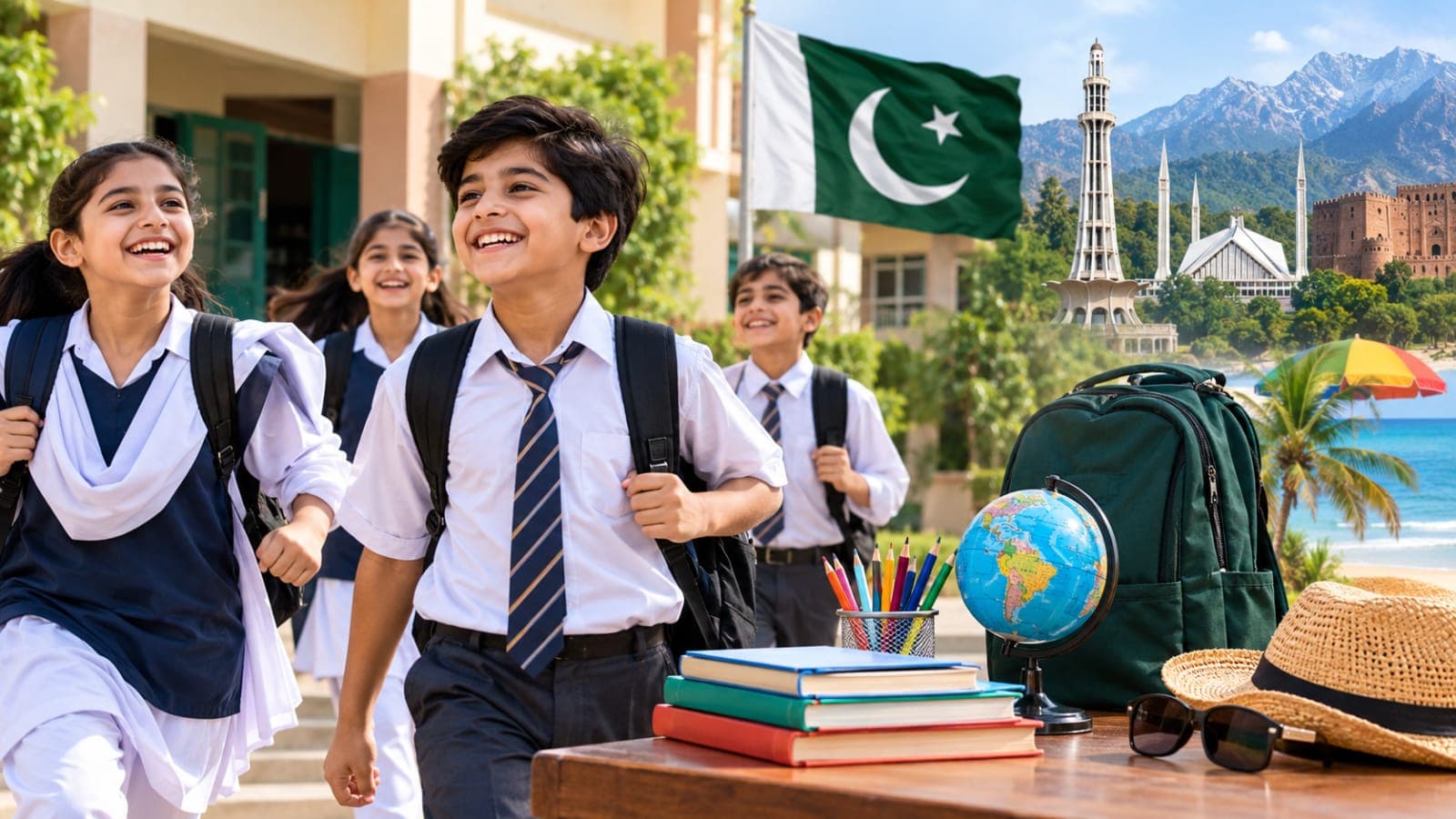 Pakistan School Holidays 2026: 4 Provinces Official Update