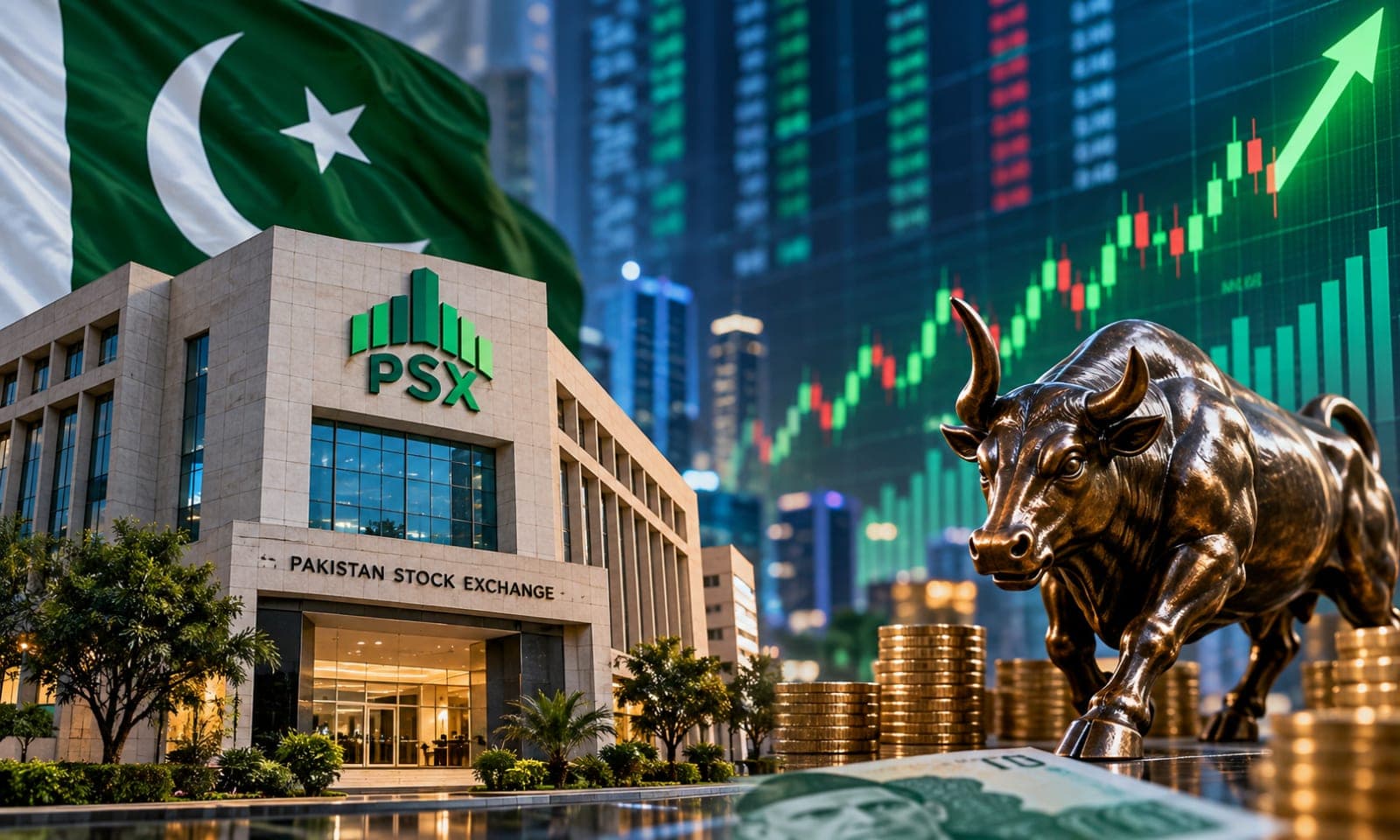 PSX Today โ KSE-100 Index Latest Update & Market Summary