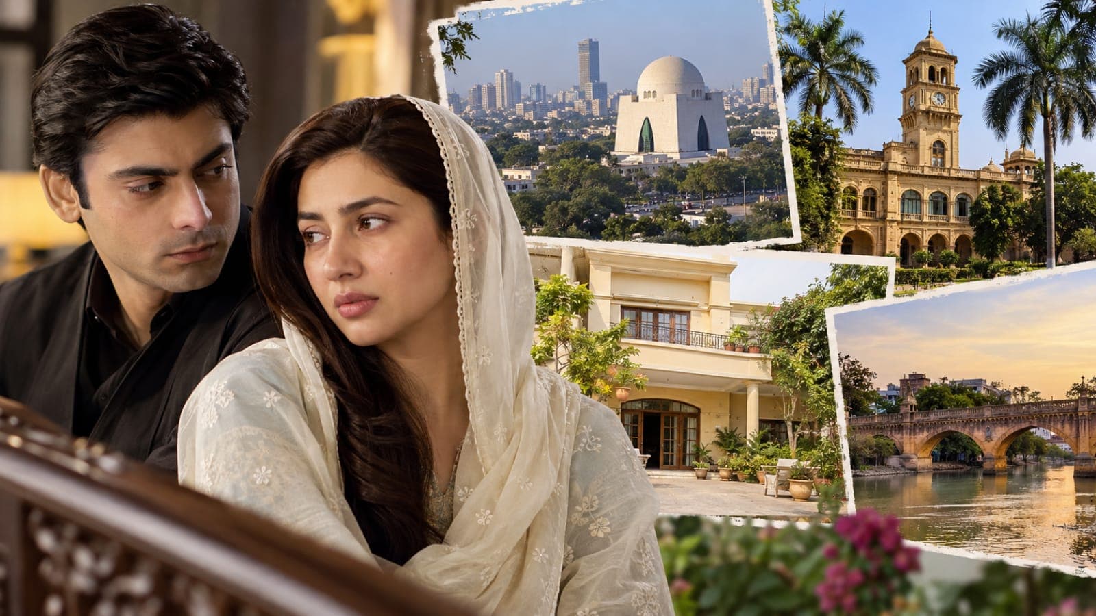 Humsafar filming locations featuring Ashar and Khirad in the Pakistani drama starring Fawad Khan and Mahira Khan