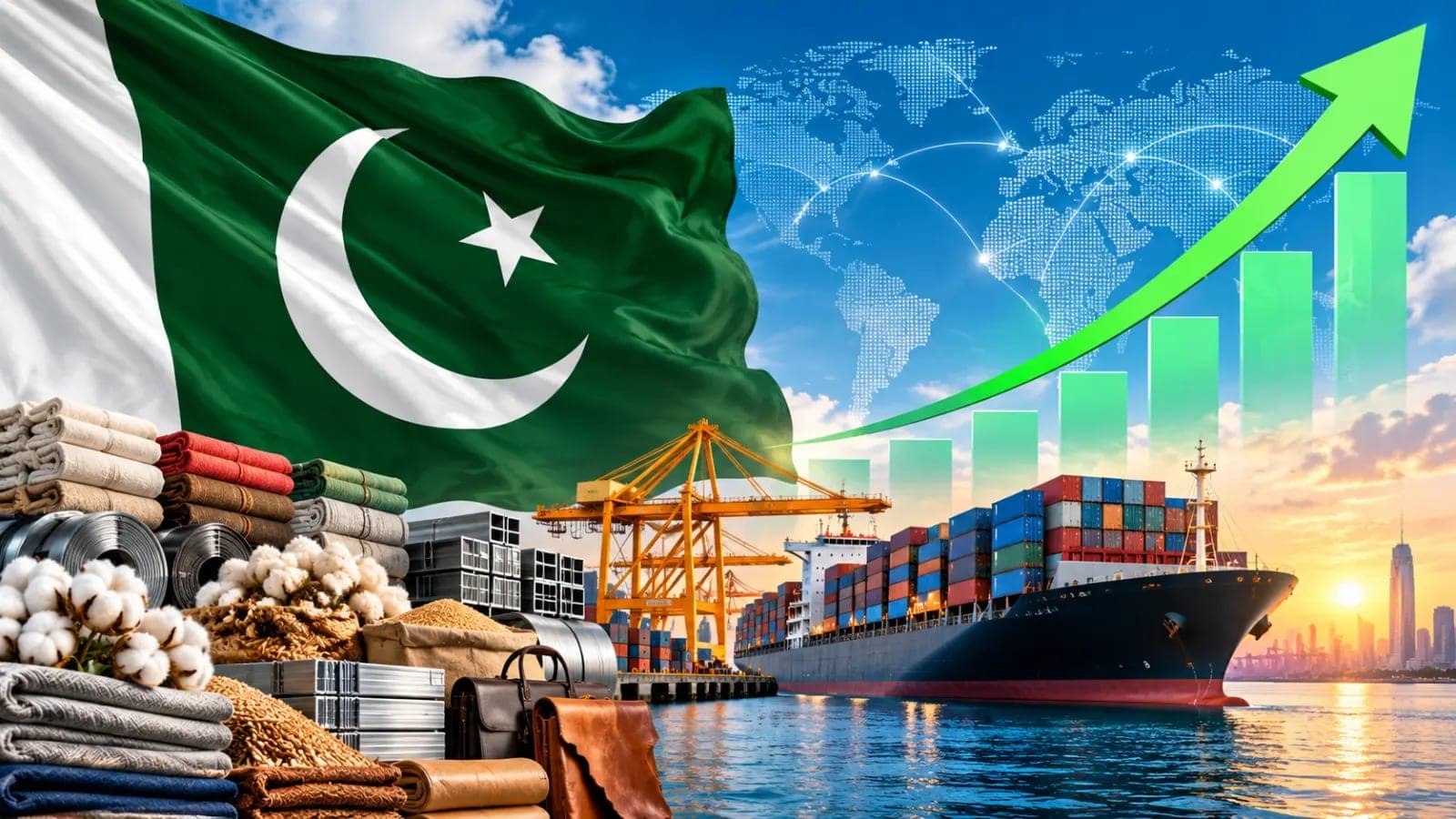 Pakistan Exports Jump 18% in September as Q1 FY27 Growth Hits 11%