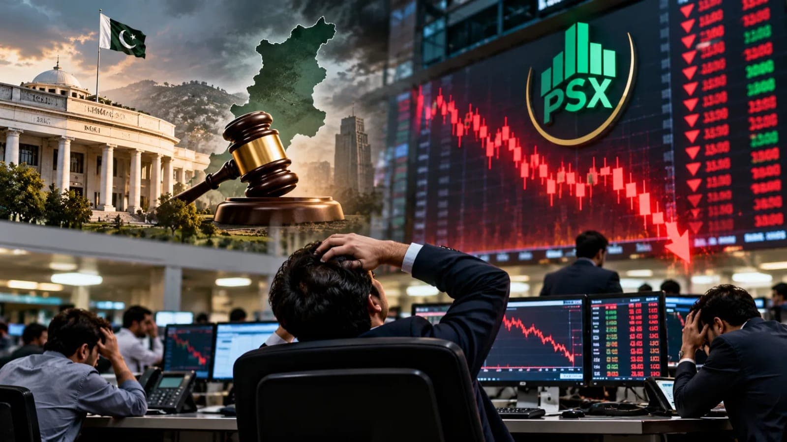 KSE-100 Plunges 1,965 Points as KP Governor's Rule Sparks Political Storm