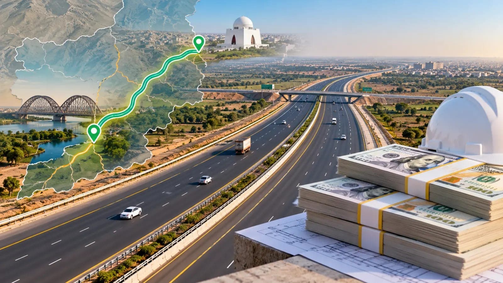 M6 Sukkur-Hyderabad Motorway Secures $705 Million for Three Sections