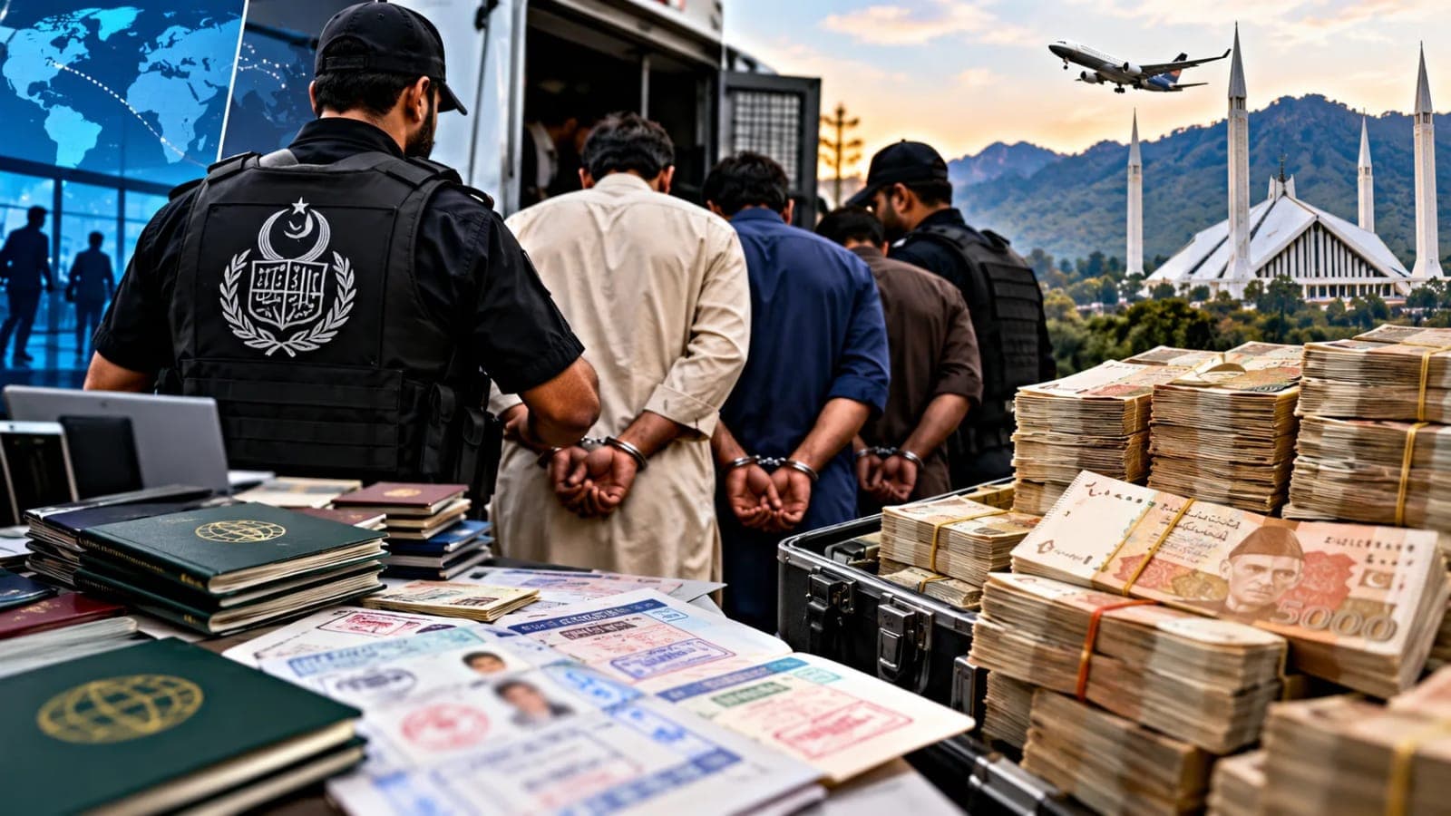 FIA Islamabad Cracks Down on Illegal Visa Agents, Arrests 190 Suspects and Recovers Rs 615.5 Million in Four Months