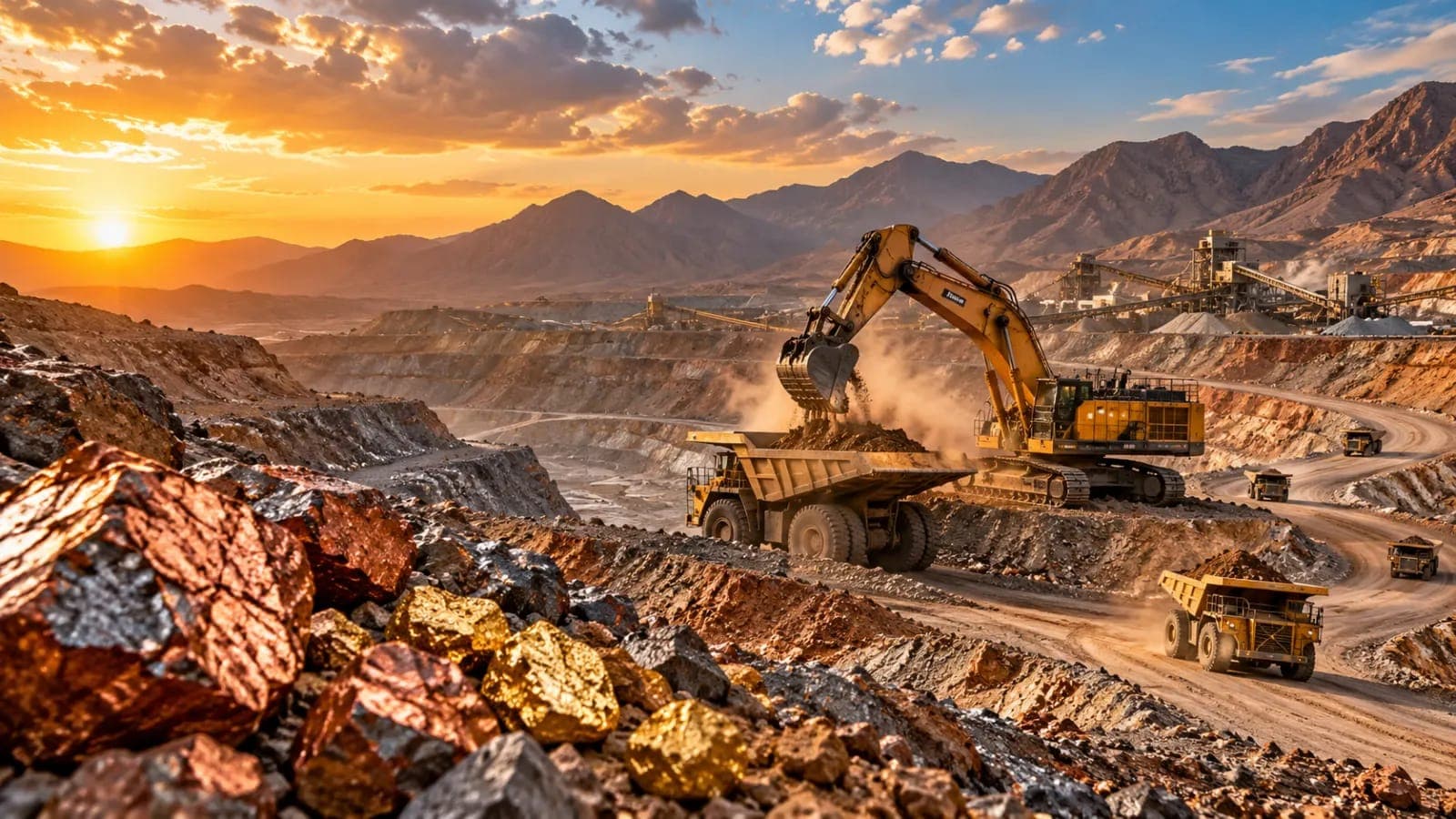 Pakistan mineral exports target of $8 billion featuring copper and gold mining development