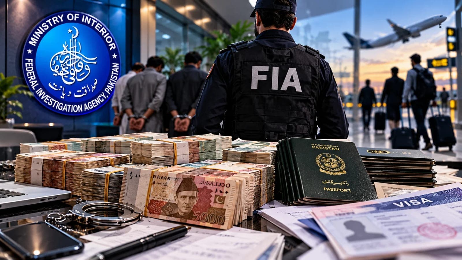 FIA illegal visa agents crackdown in Islamabad and Rawalpindi Pakistan