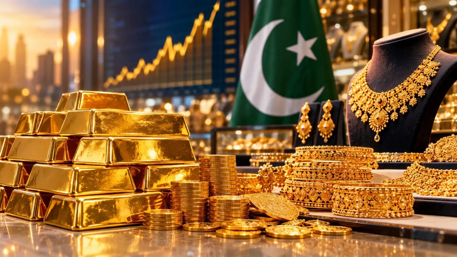 Gold Rate in Pakistan Today (October 2026): 24K Per Tola Price Stands Near Rs. 439,036