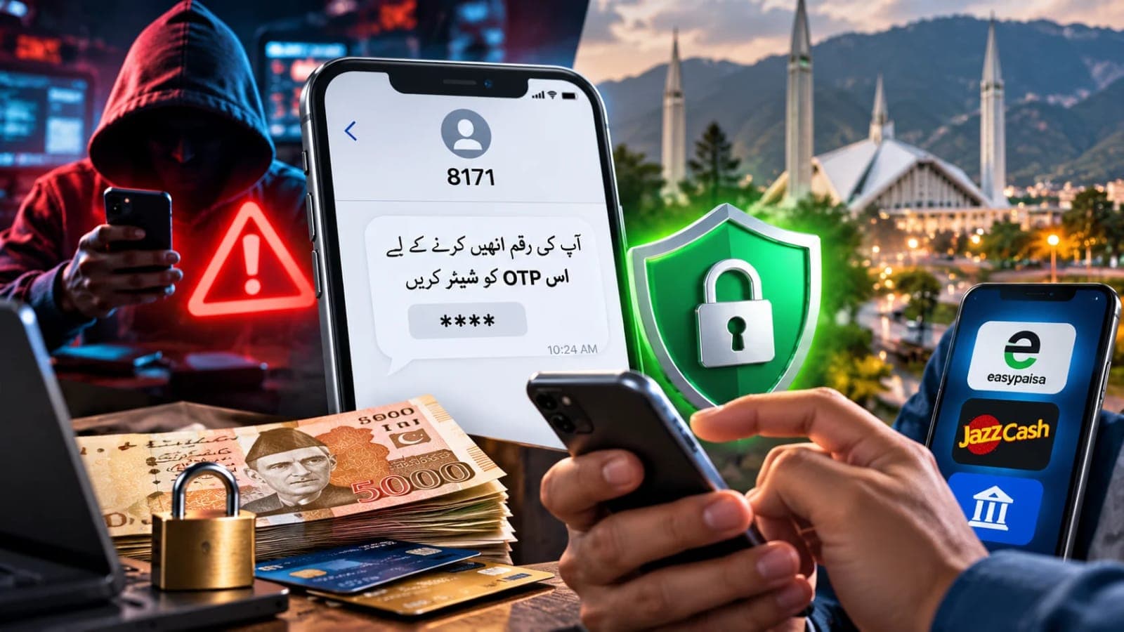 How to Protect Your Bank Account and Mobile Wallet from Fake 8171 SMS and OTP Scams in Pakistan