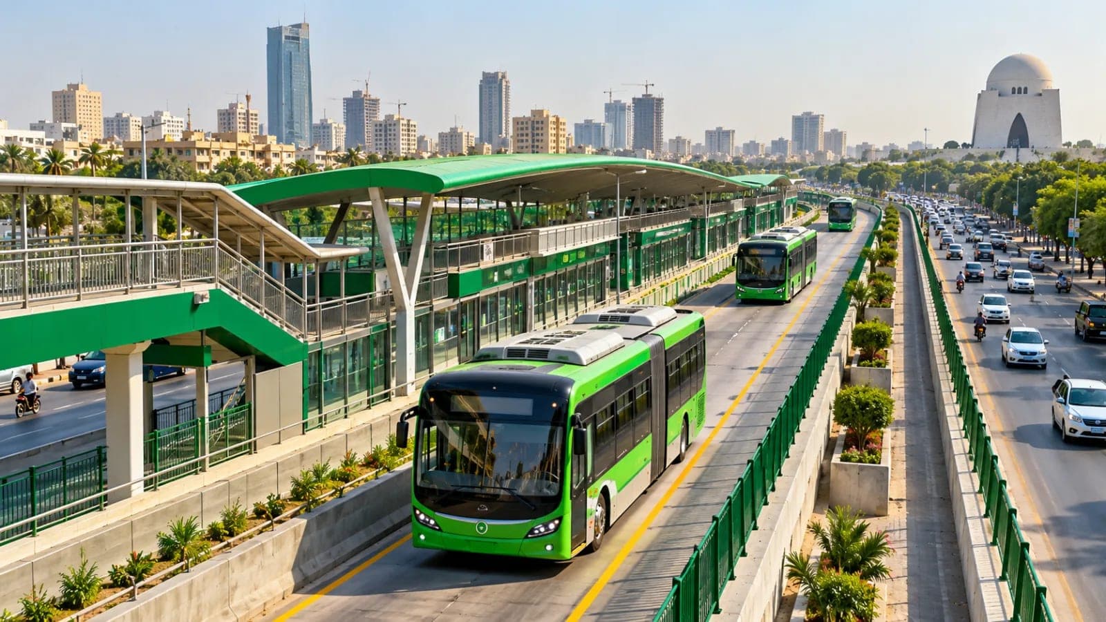 Karachi Green Line BRT Extension Update: Route Progress and Commuter Relief Plan in October 2026