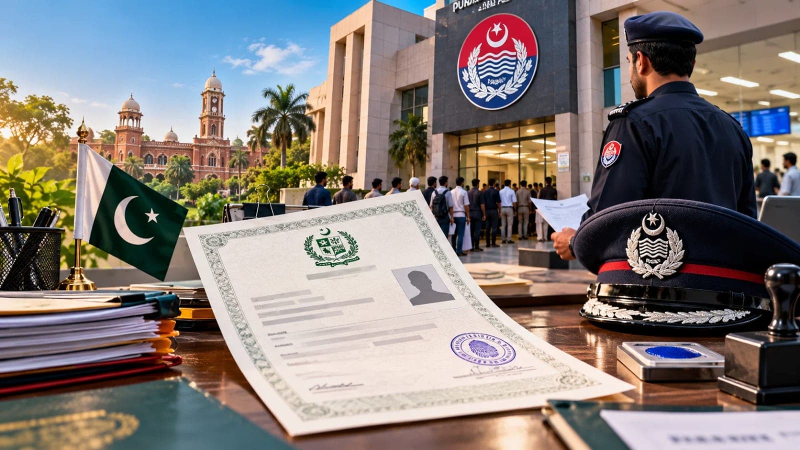 Punjab Police Character Certificate online guide via PKM Global