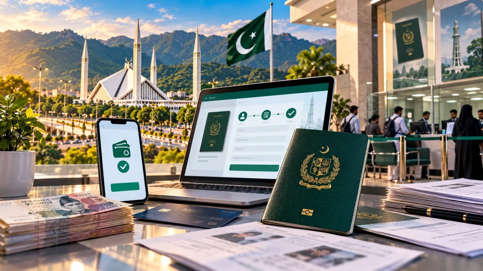 Online Passport Renewal Pakistan guide via DGI&P e-Services portal