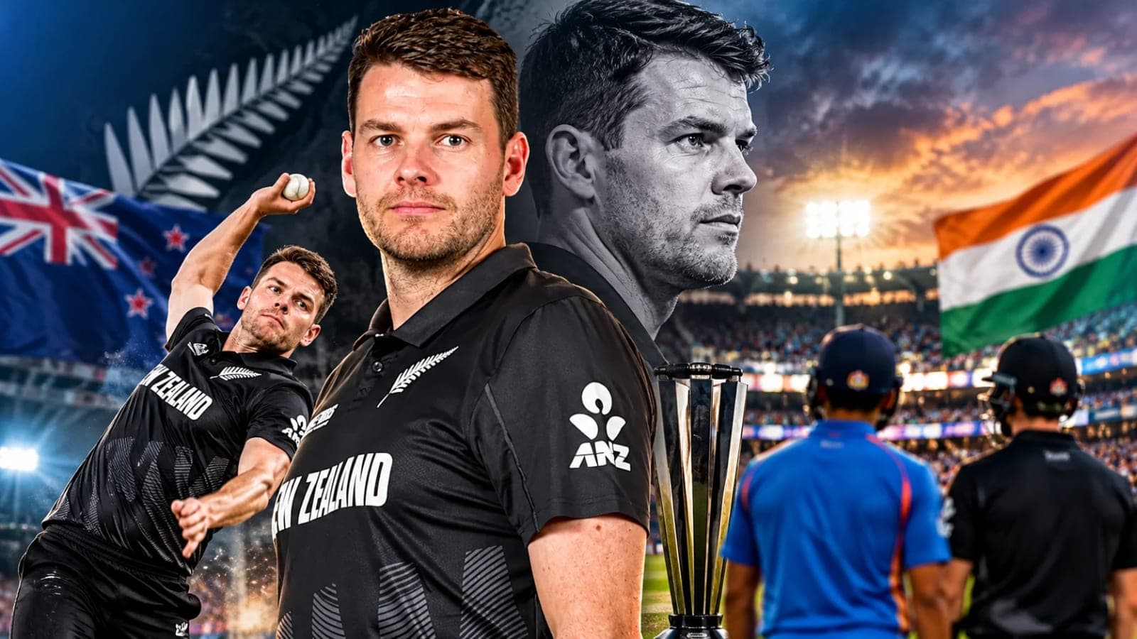 Jacob Duffy returns to New Zealand playing XI against India in second T20I at Hagley Oval Christchurch on October 24 2026
