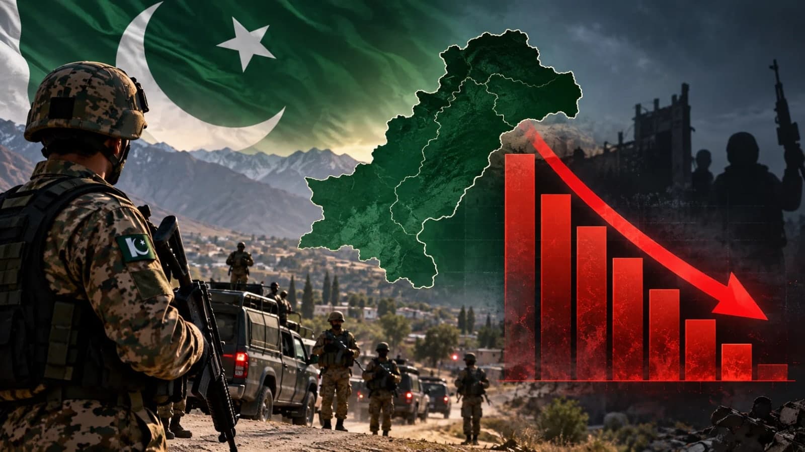 Terrorist attacks Pakistan decline PICSS report