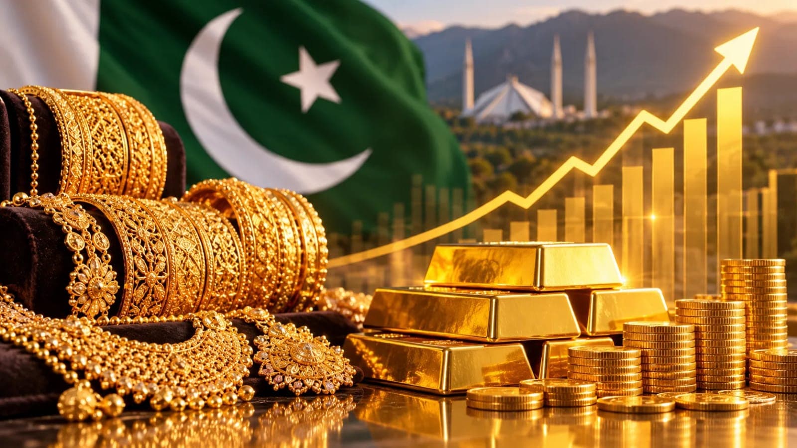 gold price Pakistan Rs 423,436 per tola