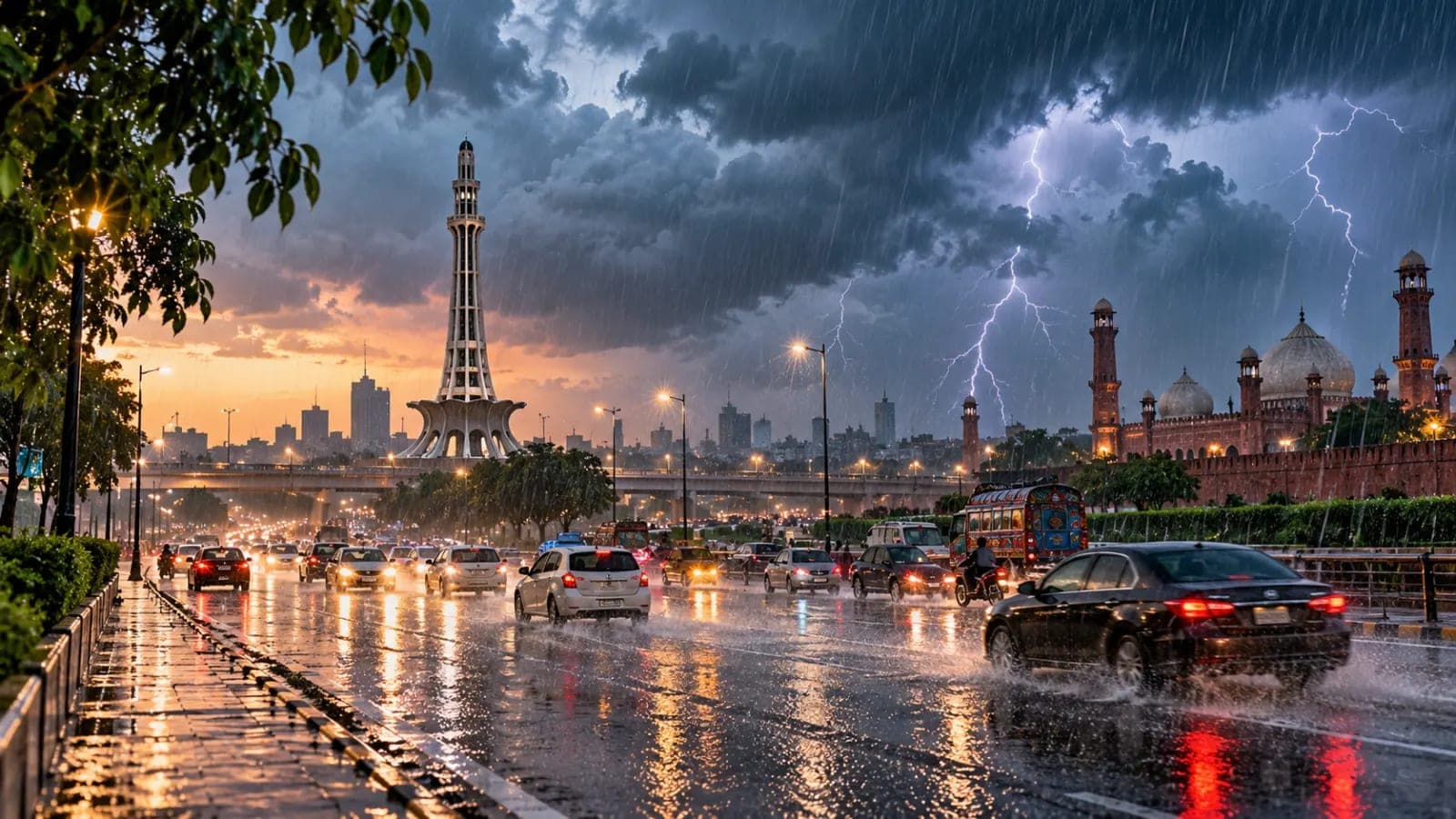 Punjab rain forecast October 28 rain clouds and thunderstorms over Punjab