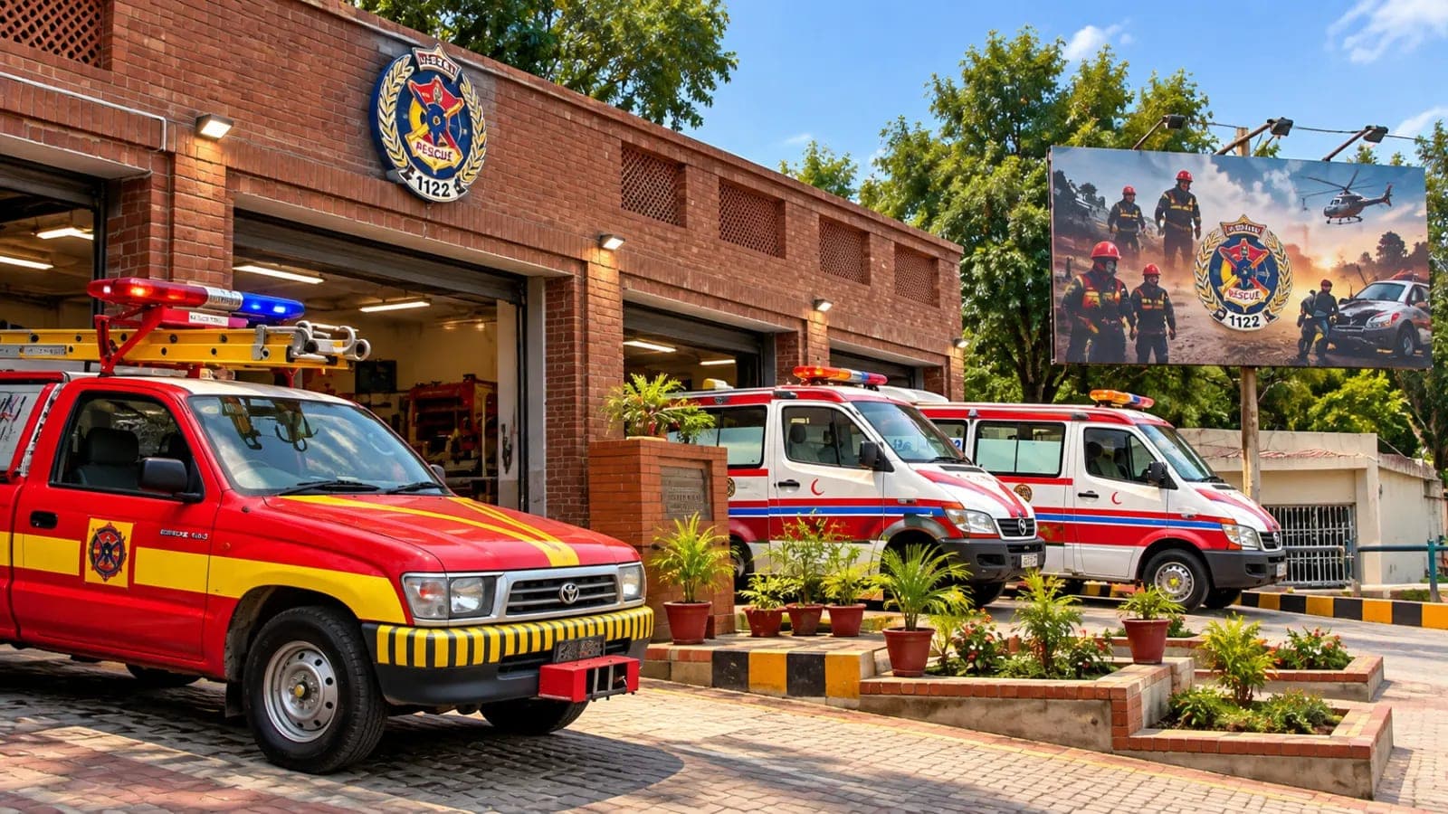 Rescue 1122 driver jobs 2026 LTV posts